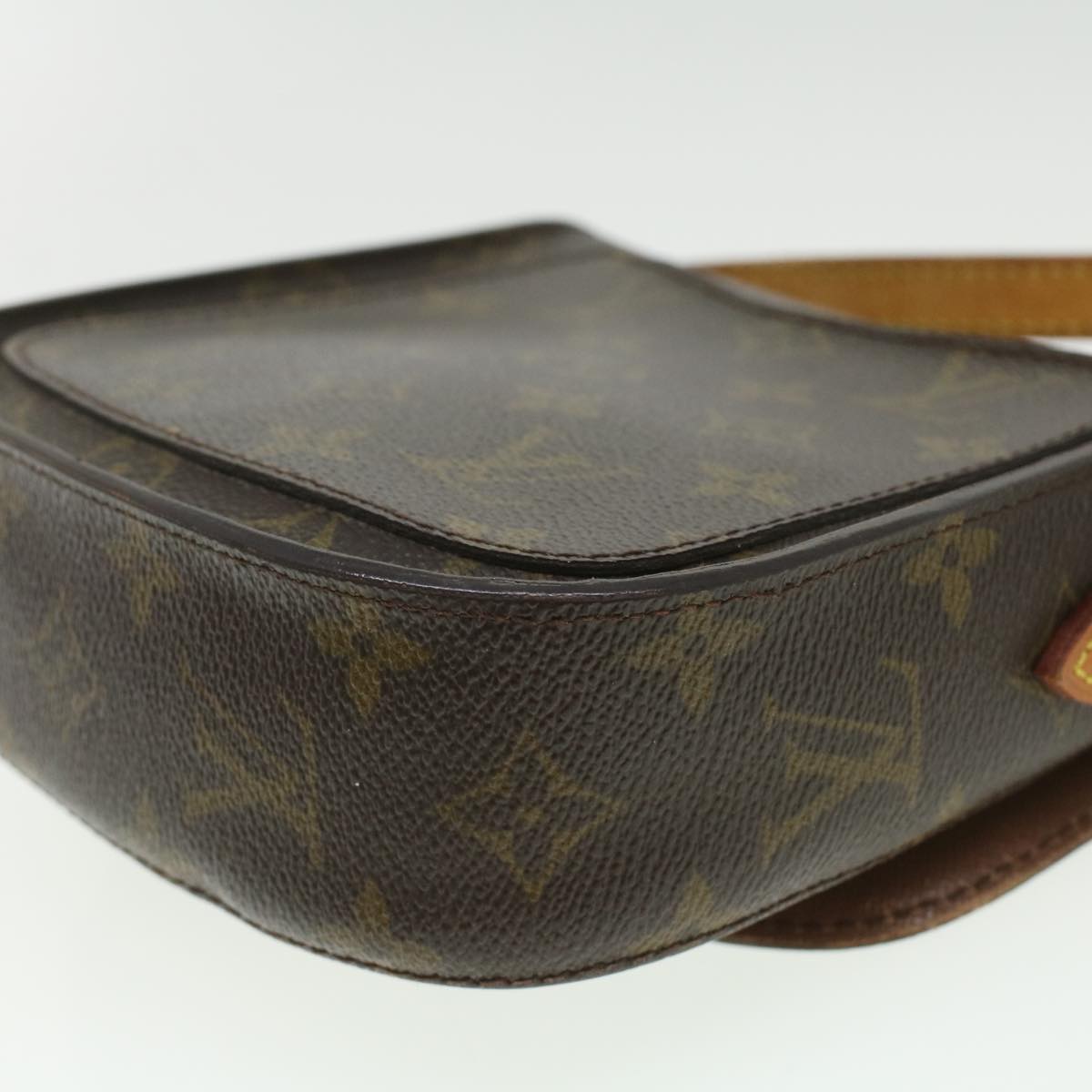 LOUIS VUITTON Monogram Saint Cloud PM Shoulder Bag M51244 LV Auth rd4322