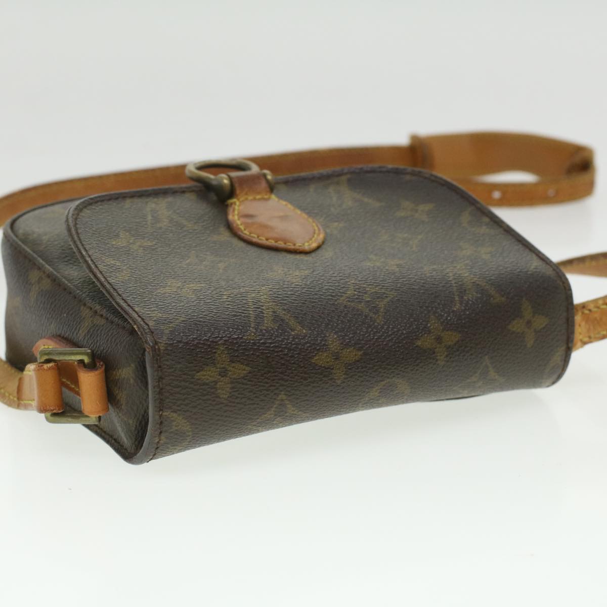 LOUIS VUITTON Monogram Saint Cloud PM Shoulder Bag M51244 LV Auth rd4322