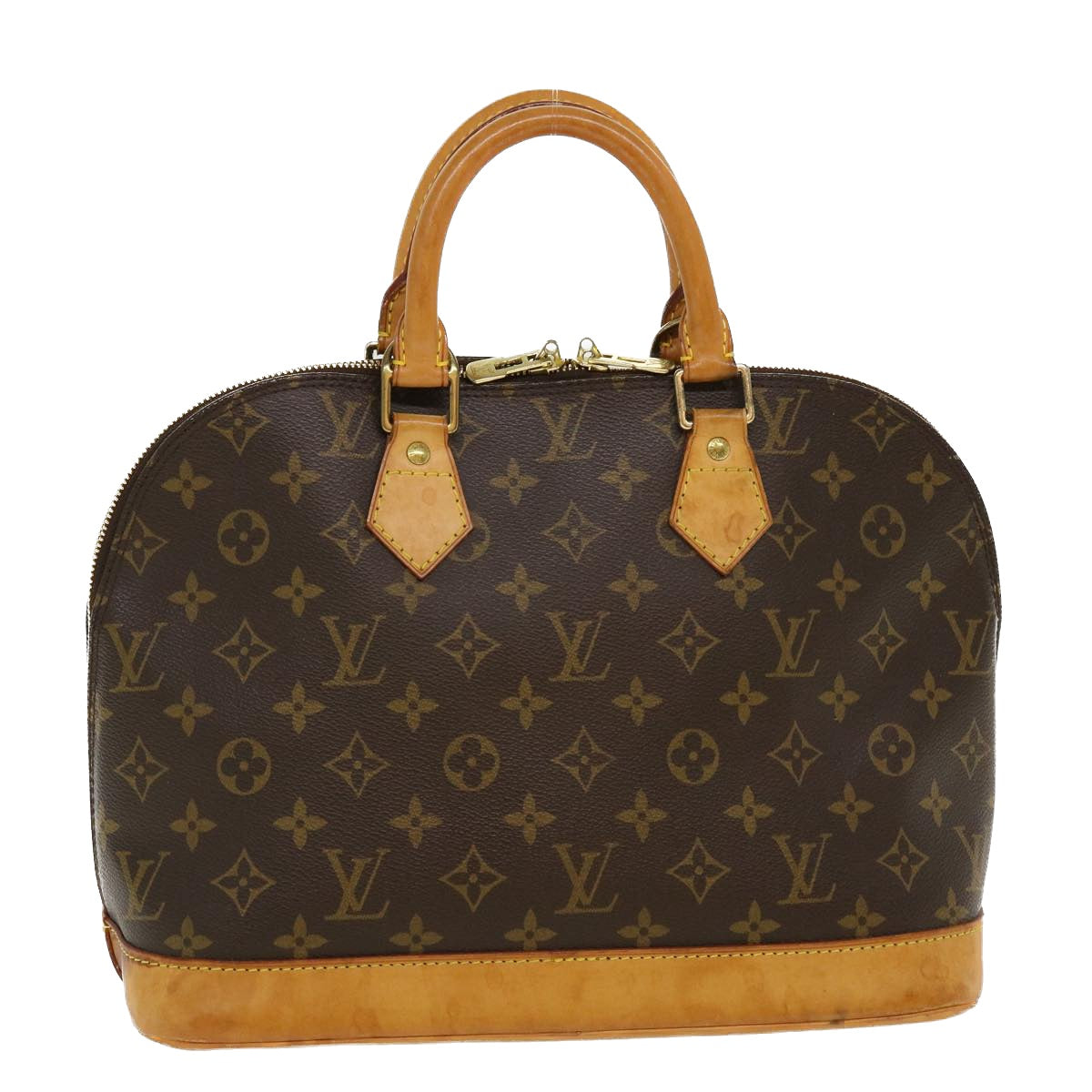 LOUIS VUITTON Monogram Alma Hand Bag M51130 LV Auth rd4333