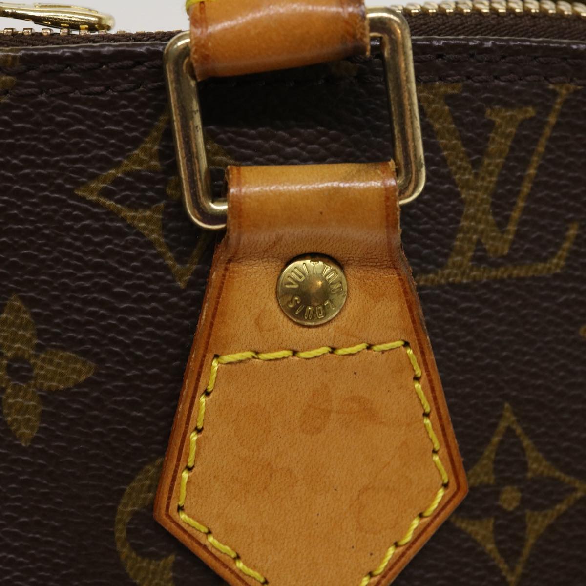 LOUIS VUITTON Monogram Alma Hand Bag M51130 LV Auth rd4333