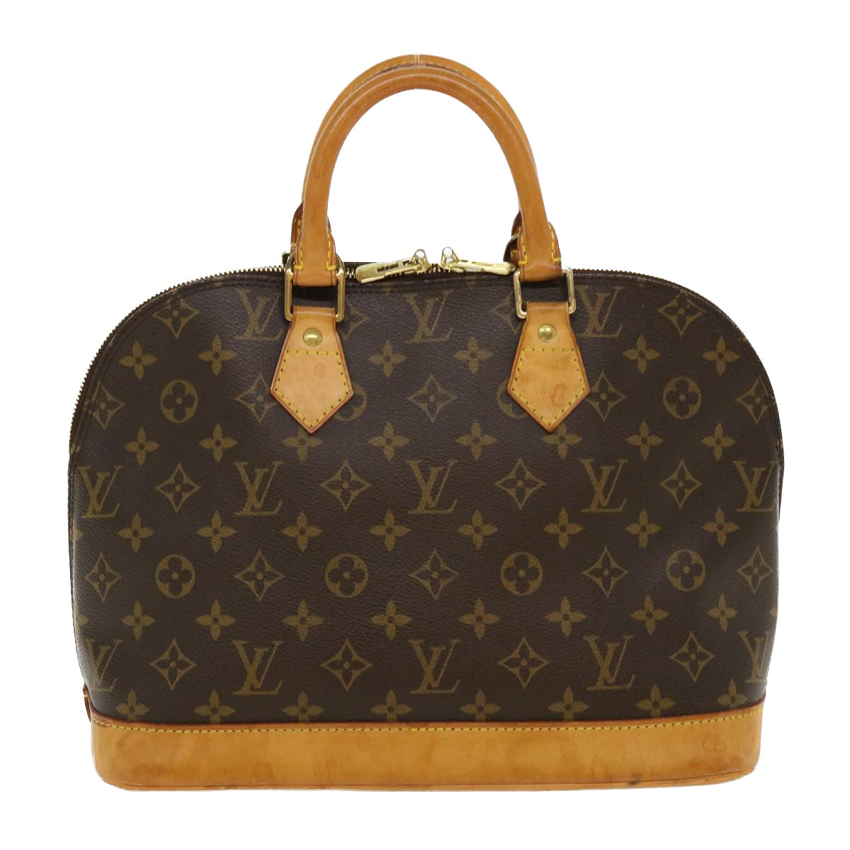 LOUIS VUITTON Monogram Alma Hand Bag M51130 LV Auth rd4333