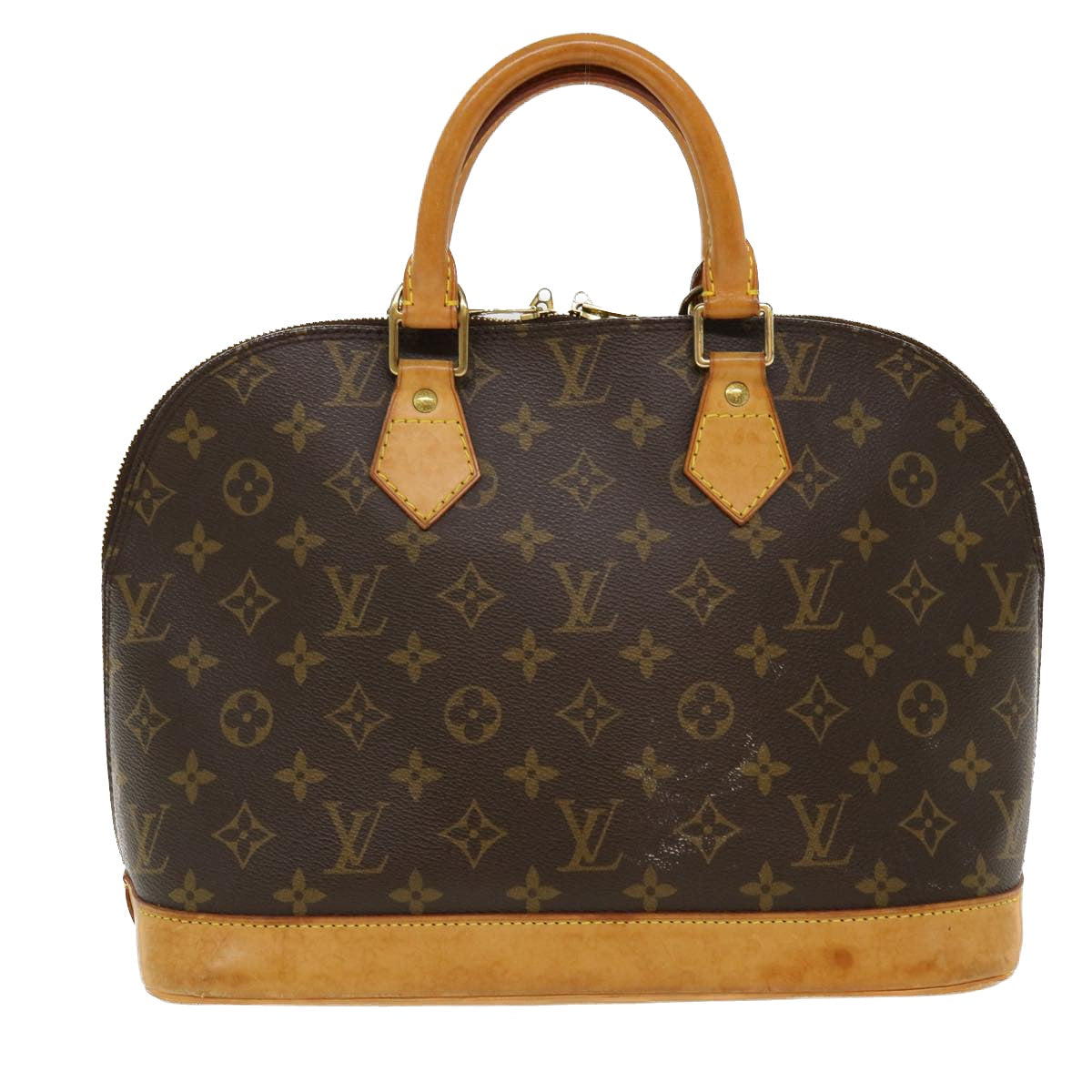 LOUIS VUITTON Monogram Alma Hand Bag M51130 LV Auth rd4333