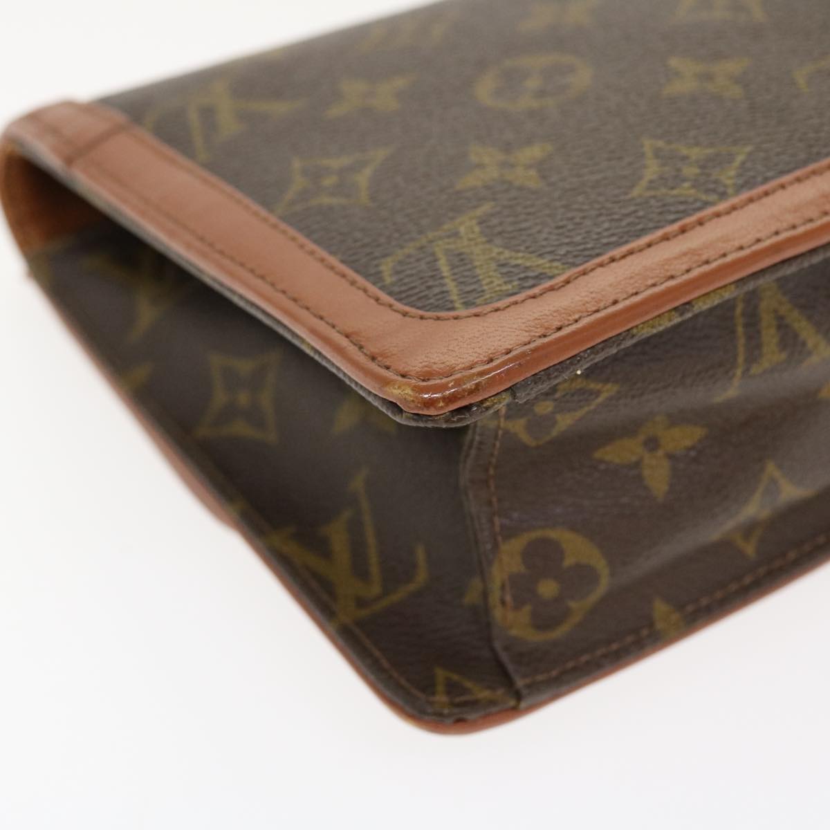 LOUIS VUITTON Monogram Pochette Dam Clutch Bag M51810 LV Auth rd4335