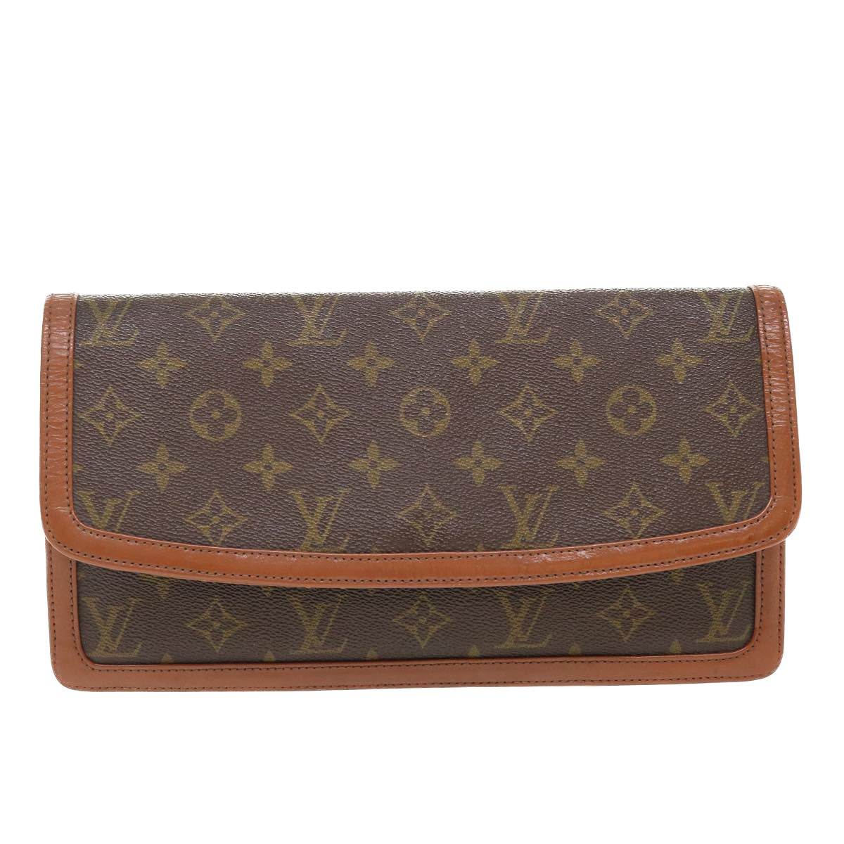 LOUIS VUITTON Monogram Pochette Dam Clutch Bag M51810 LV Auth rd4335