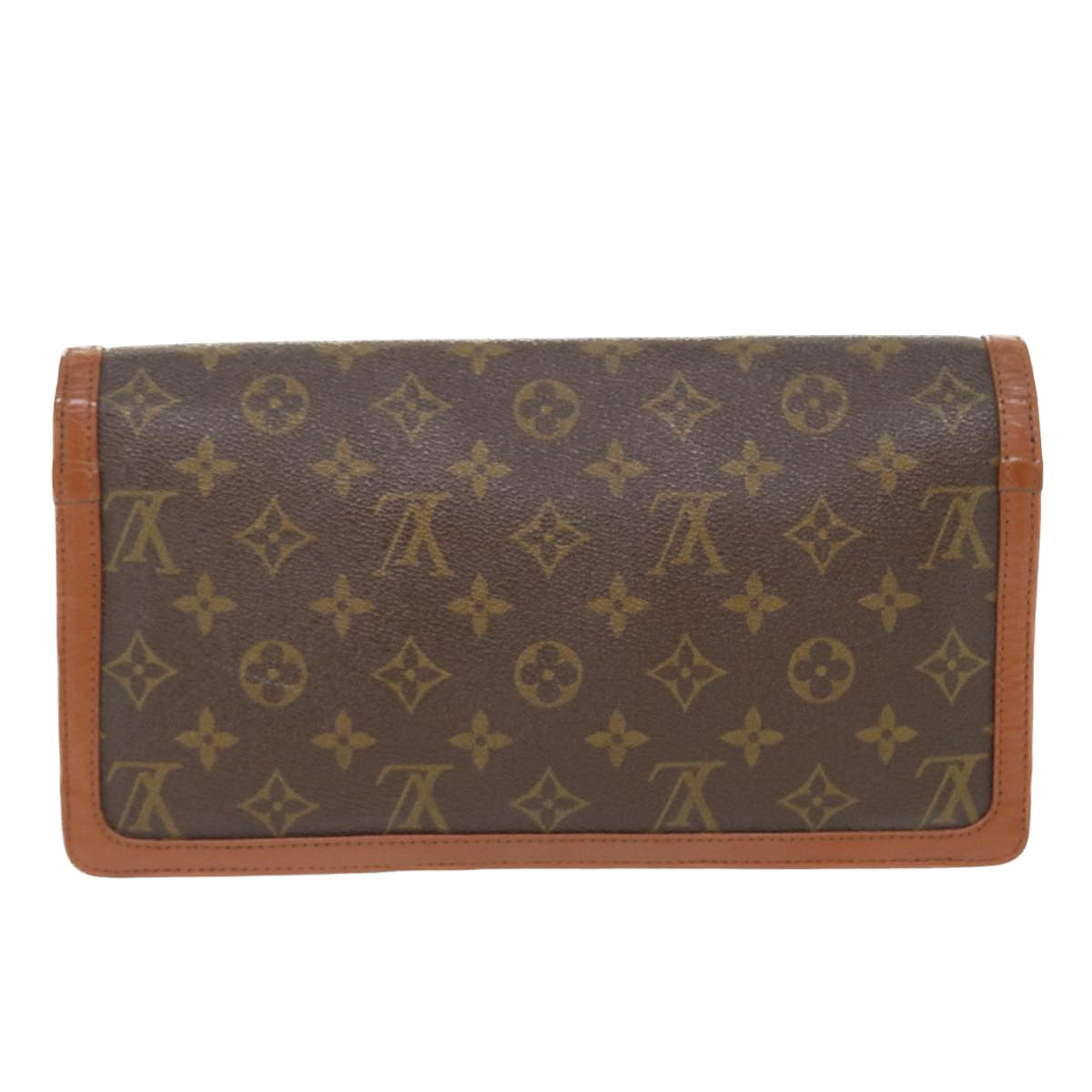 LOUIS VUITTON Monogram Pochette Dam Clutch Bag M51810 LV Auth rd4335 - 0