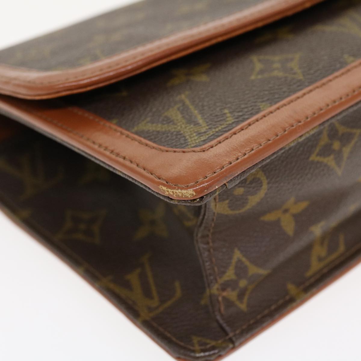 LOUIS VUITTON Monogram Pochette Dam Clutch Bag M51810 LV Auth rd4335