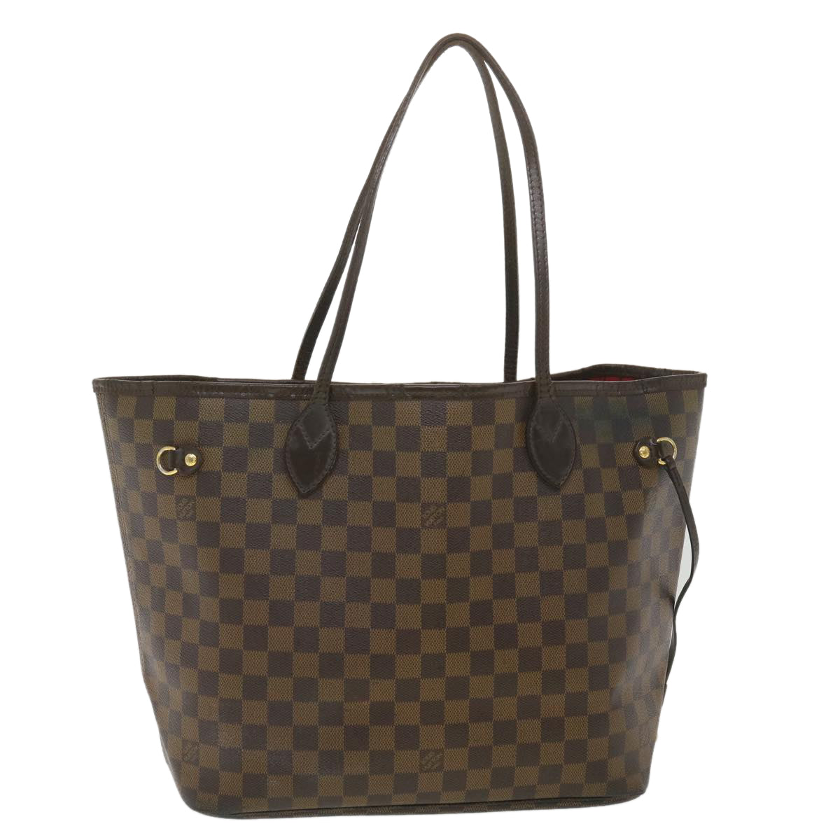 LOUIS VUITTON Damier Ebene Neverfull MM Tote Bag N51105 LV Auth rd4337