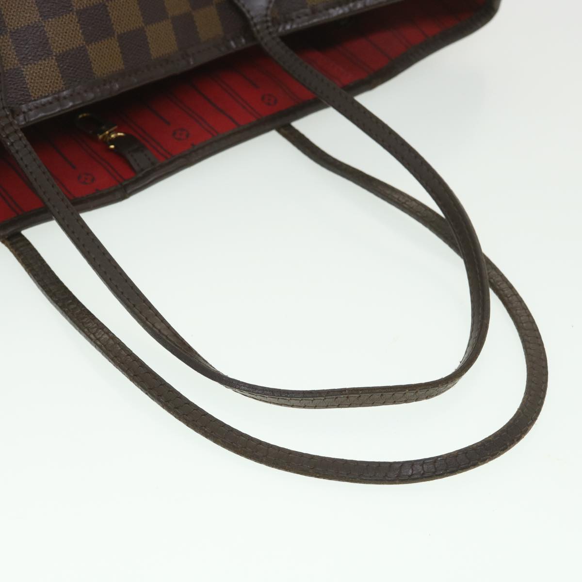 LOUIS VUITTON Damier Ebene Neverfull MM Tote Bag N51105 LV Auth rd4337