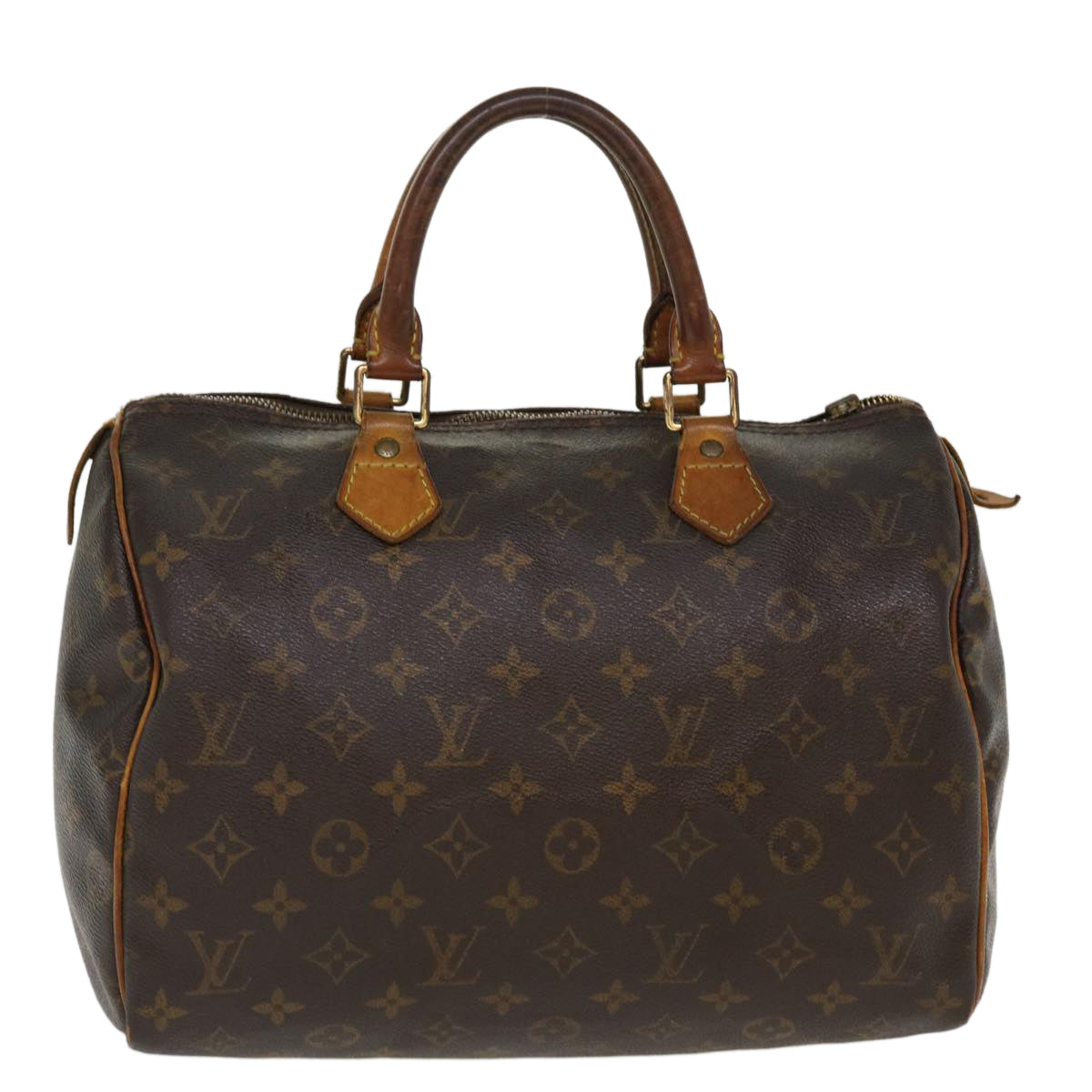 LOUIS VUITTON Monogram Speedy 30 Hand Bag M41526 LV Auth rd4365