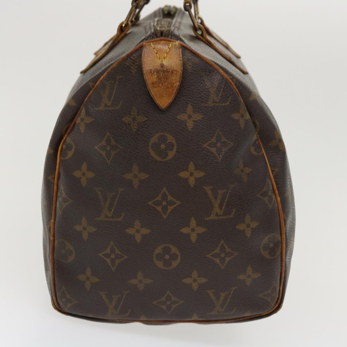 LOUIS VUITTON Monogram Speedy 30 Hand Bag M41526 LV Auth rd4365