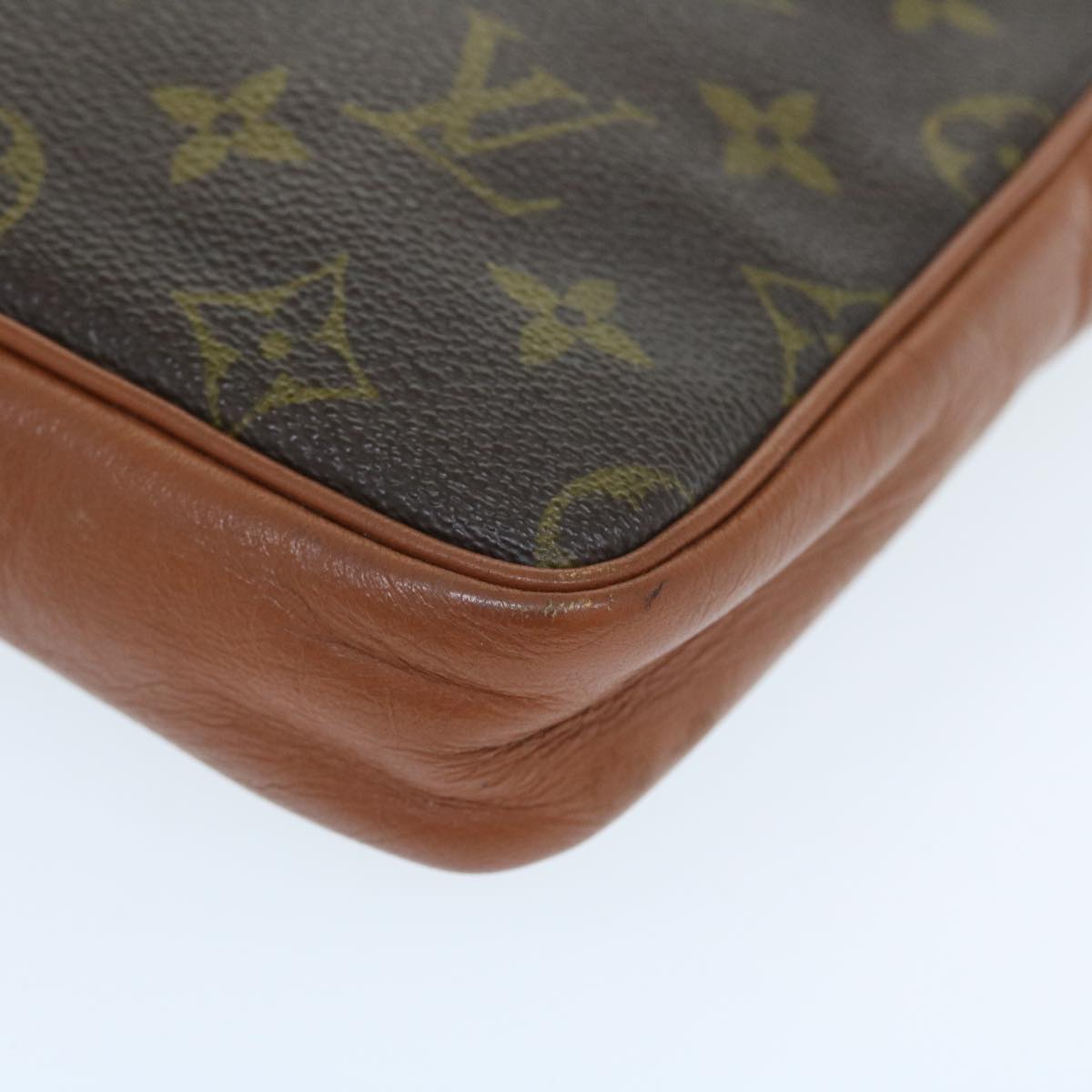 LOUIS VUITTON Monogram Pochette sports Clutch Bag No.183 LV Auth rd4372