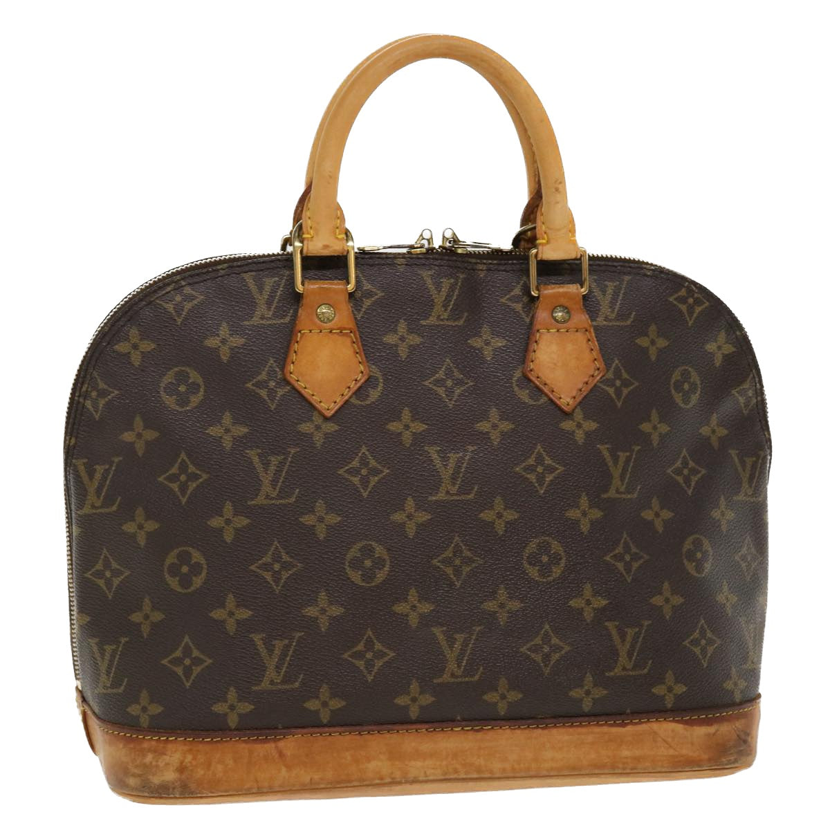 LOUIS VUITTON Monogram Alma Hand Bag M51130 LV Auth rd4373