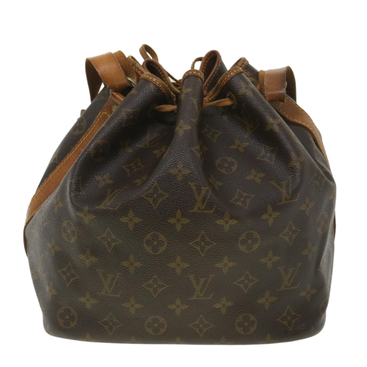 LOUIS VUITTON Monogram Petit Noe Shoulder Bag M42226 LV Auth rd4397