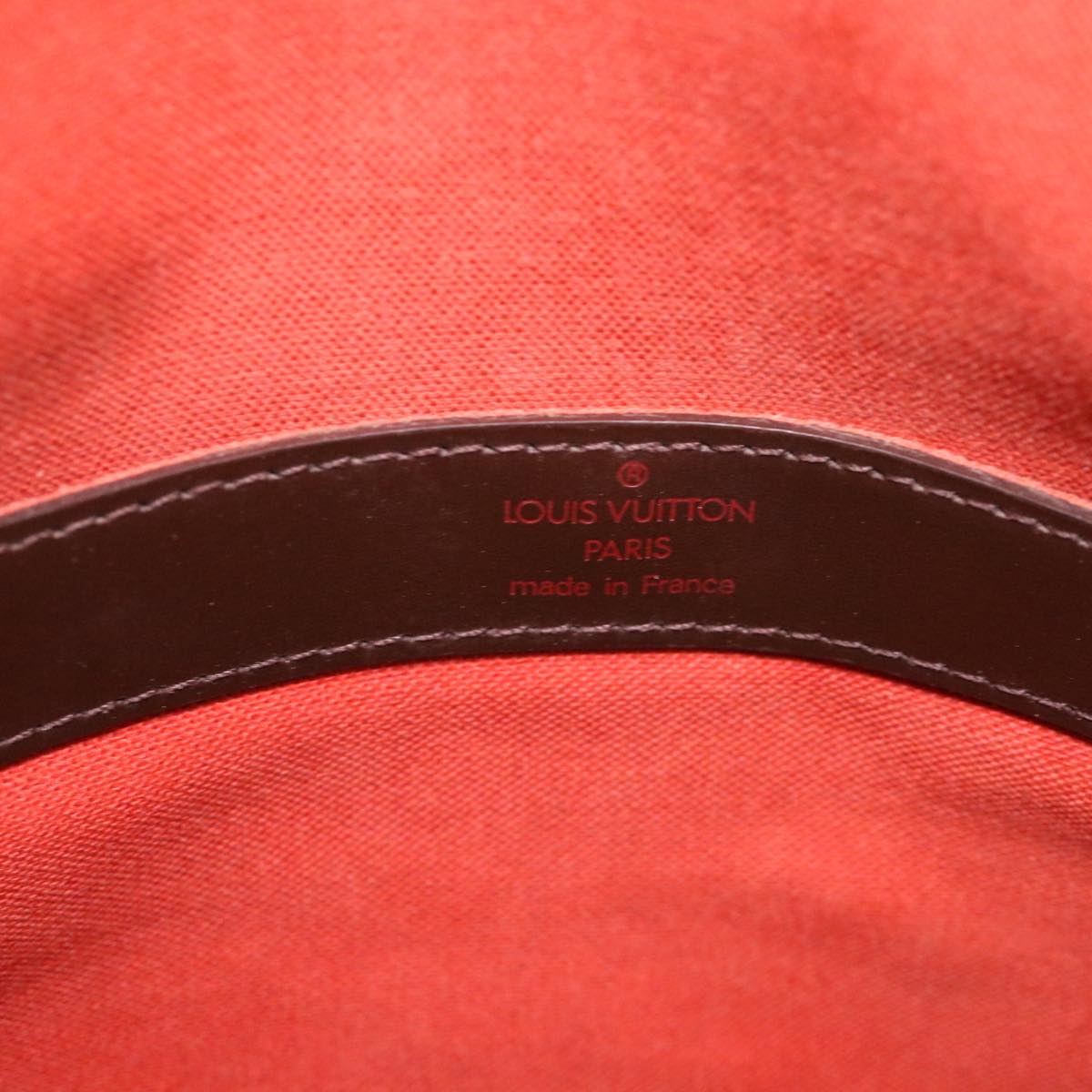 LOUIS VUITTON Damier Ebene Naviglio Shoulder Bag N45255 LV Auth rd4406