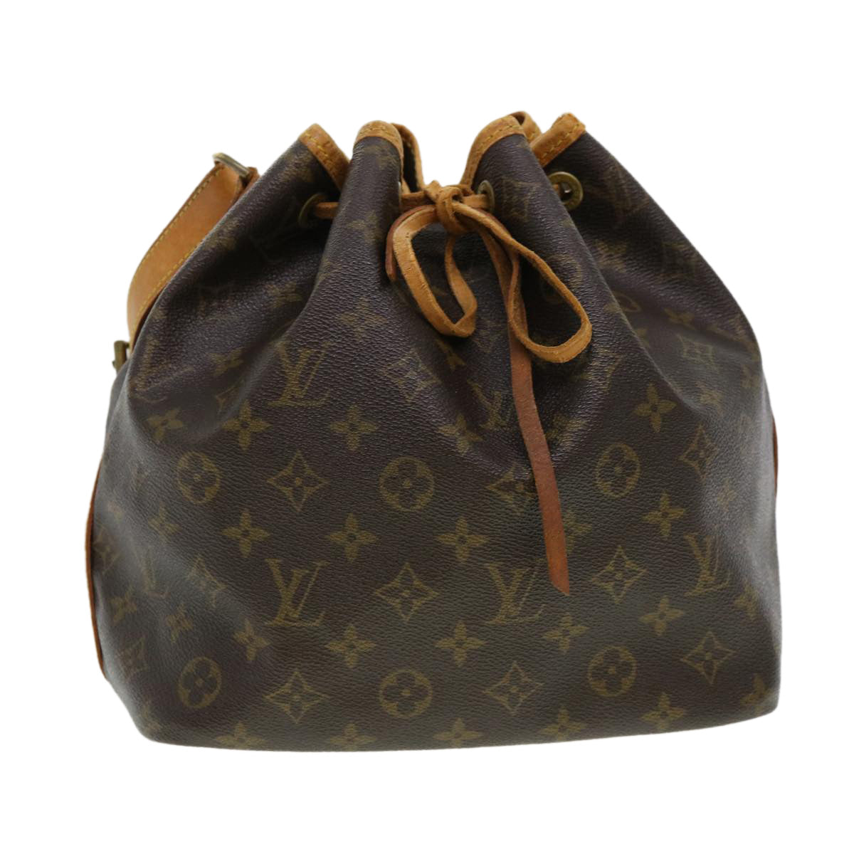 LOUIS VUITTON Monogram Petit Noe Shoulder Bag M42226 LV Auth rd4431