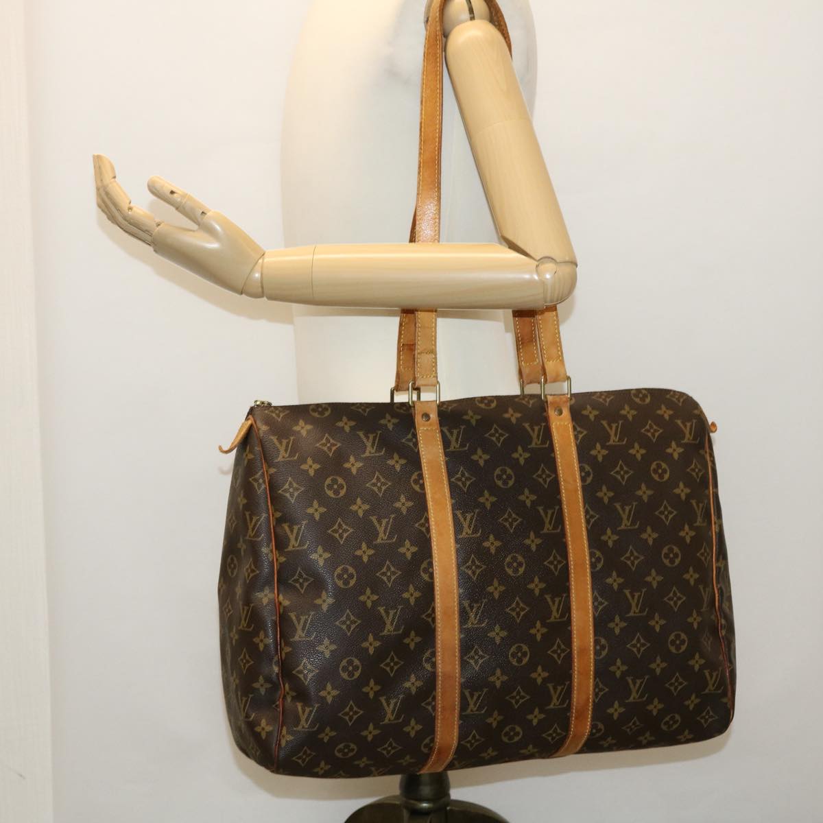 LOUIS VUITTON Monogram Flanerie 45 Shoulder Bag M51115 LV Auth rd4448