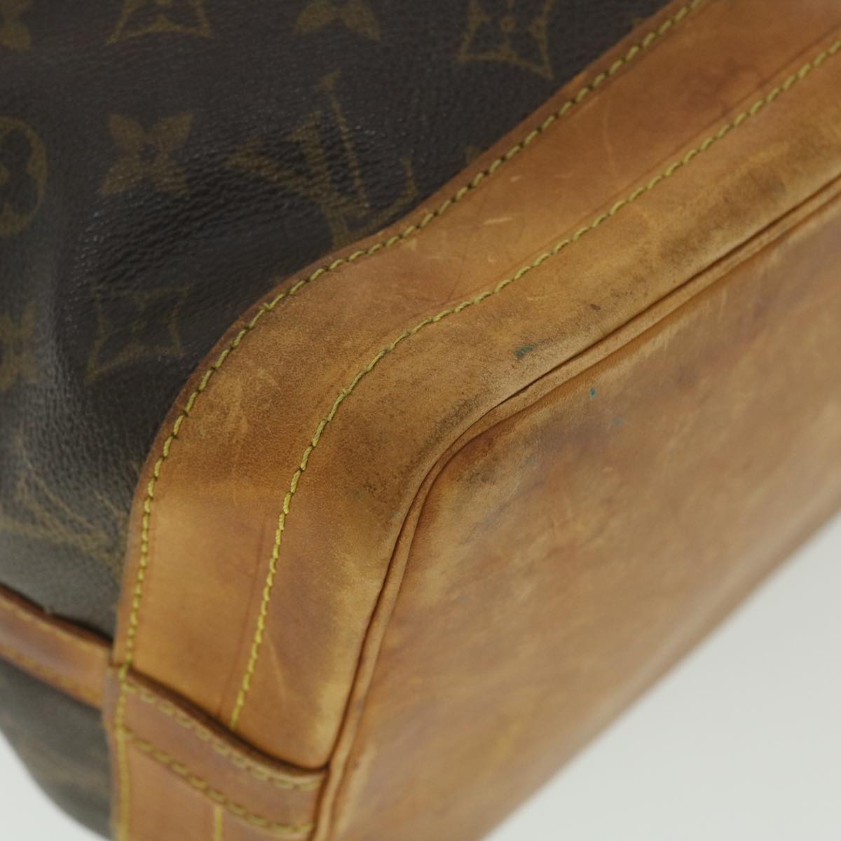 LOUIS VUITTON Monogram Noe Shoulder Bag M42224 LV Auth rd4456