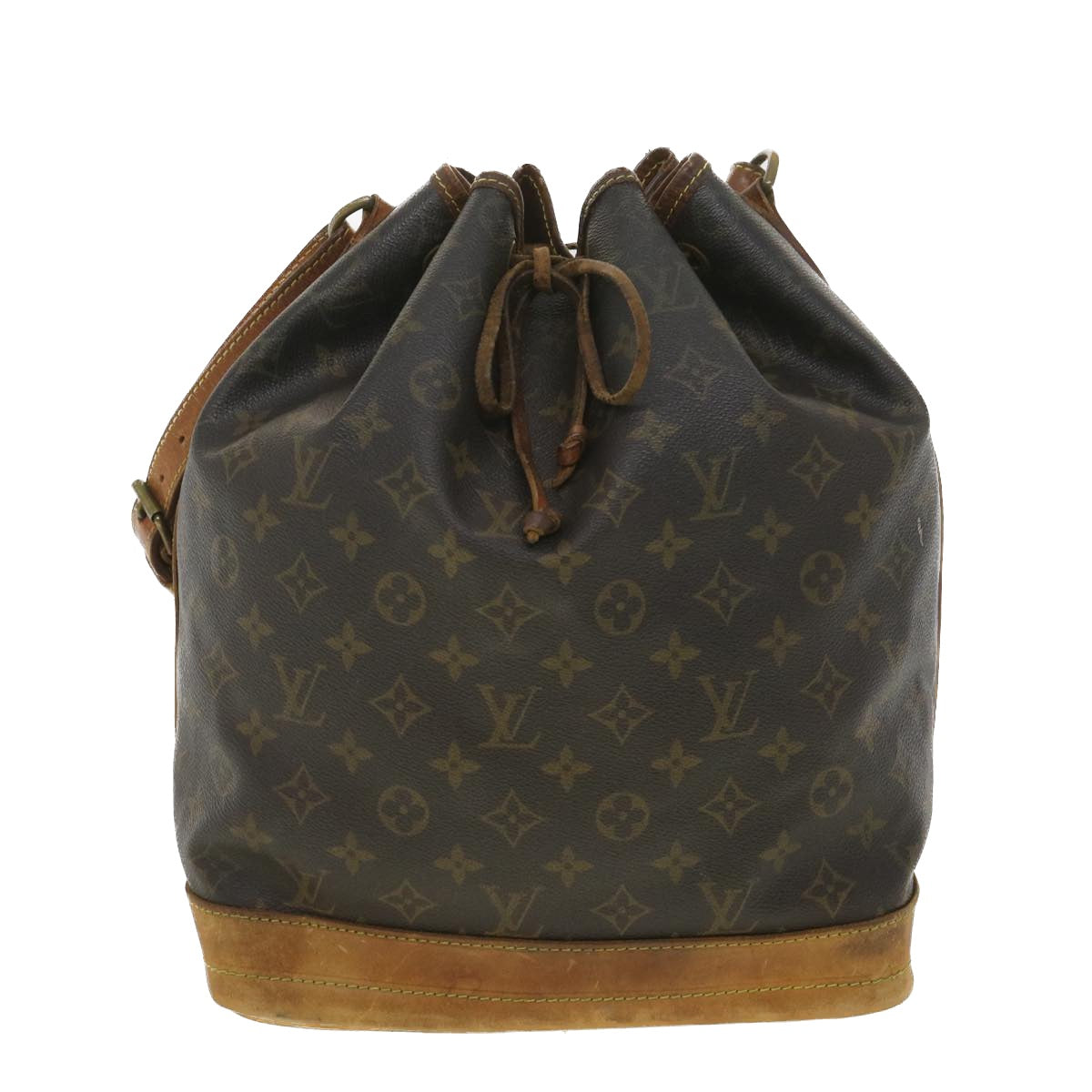 LOUIS VUITTON Monogram Noe Shoulder Bag M42224 LV Auth rd4456