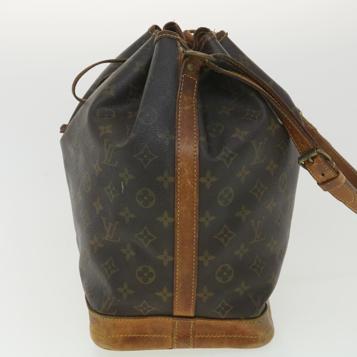 LOUIS VUITTON Monogram Noe Shoulder Bag M42224 LV Auth rd4456