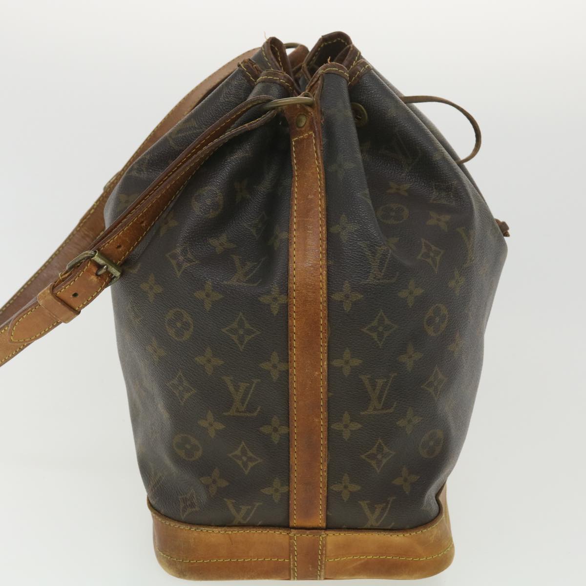 LOUIS VUITTON Monogram Noe Shoulder Bag M42224 LV Auth rd4456