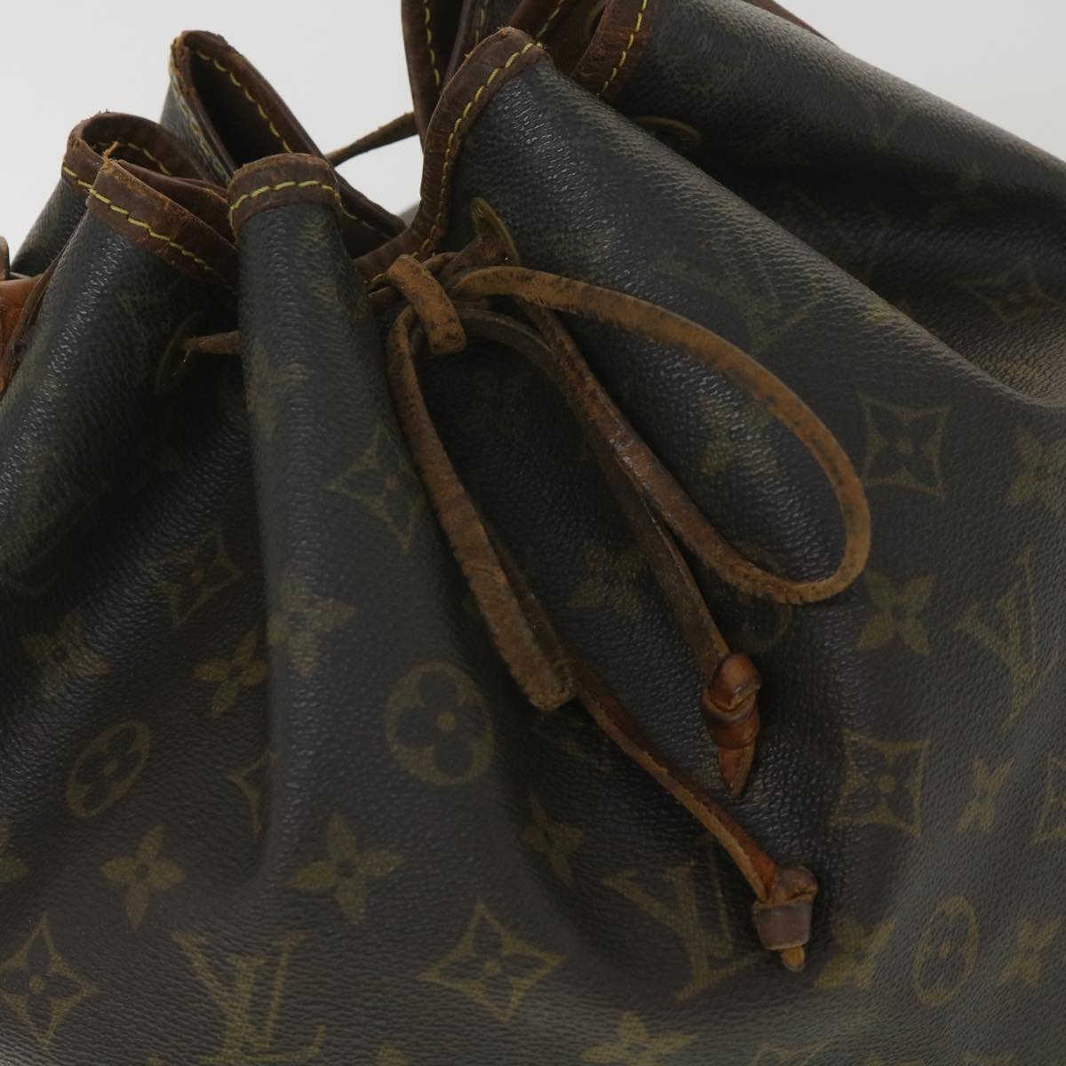 LOUIS VUITTON Monogram Noe Shoulder Bag M42224 LV Auth rd4456