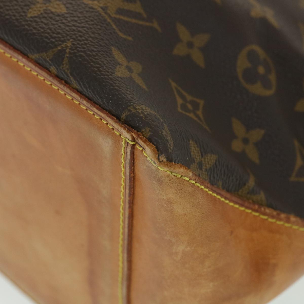 LOUIS VUITTON Monogram Cabas Mezzo Tote Bag M51151 LV Auth rd4457