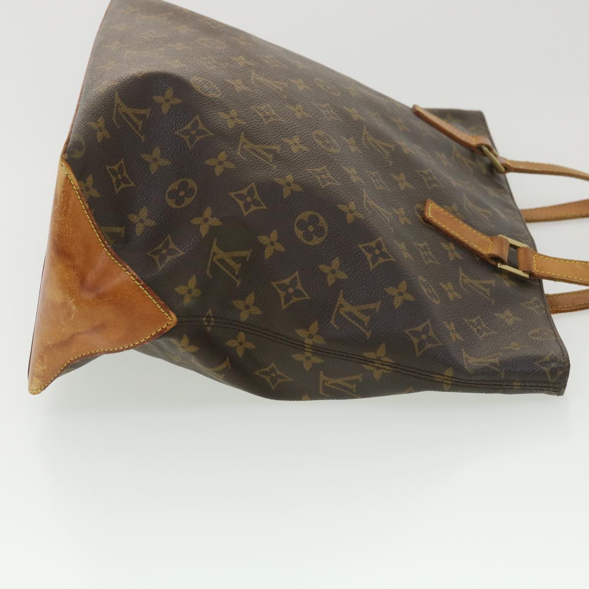 LOUIS VUITTON Monogram Cabas Mezzo Tote Bag M51151 LV Auth rd4457