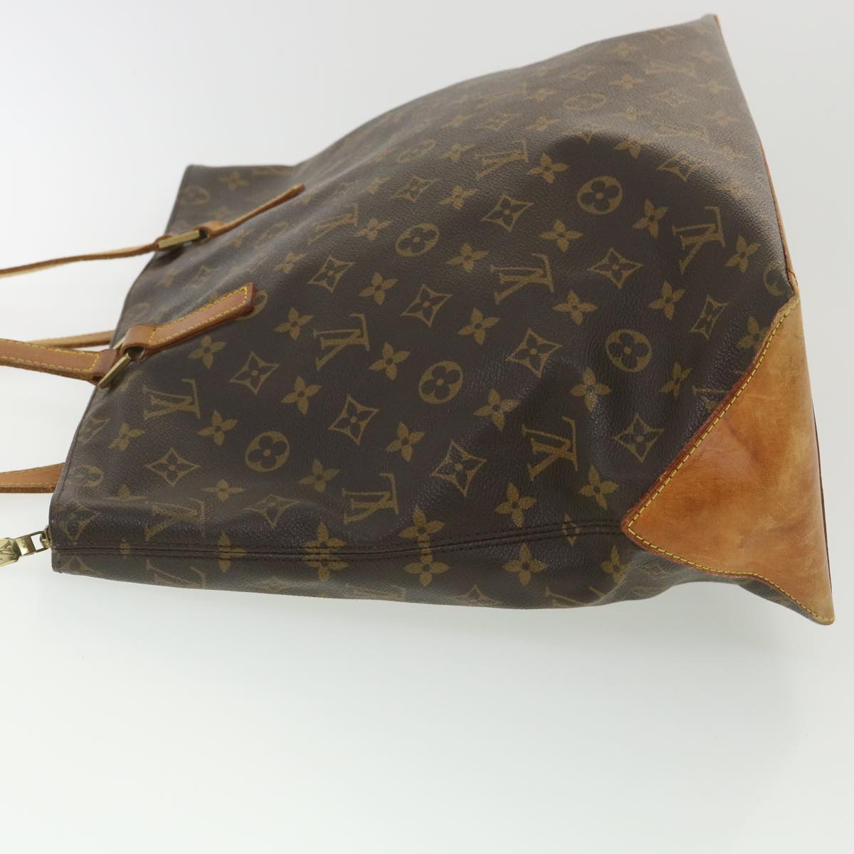 LOUIS VUITTON Monogram Cabas Mezzo Tote Bag M51151 LV Auth rd4457