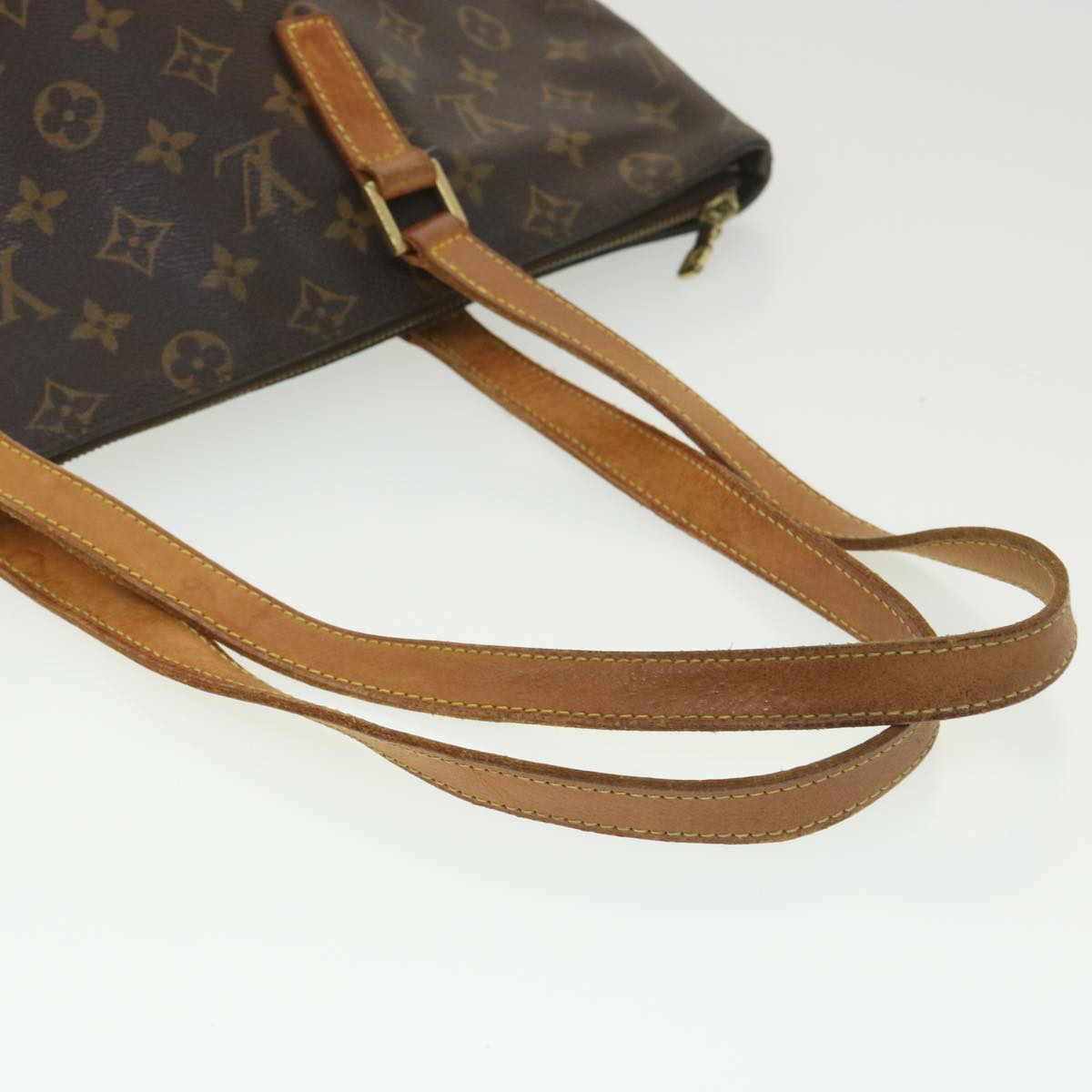 LOUIS VUITTON Monogram Cabas Mezzo Tote Bag M51151 LV Auth rd4457