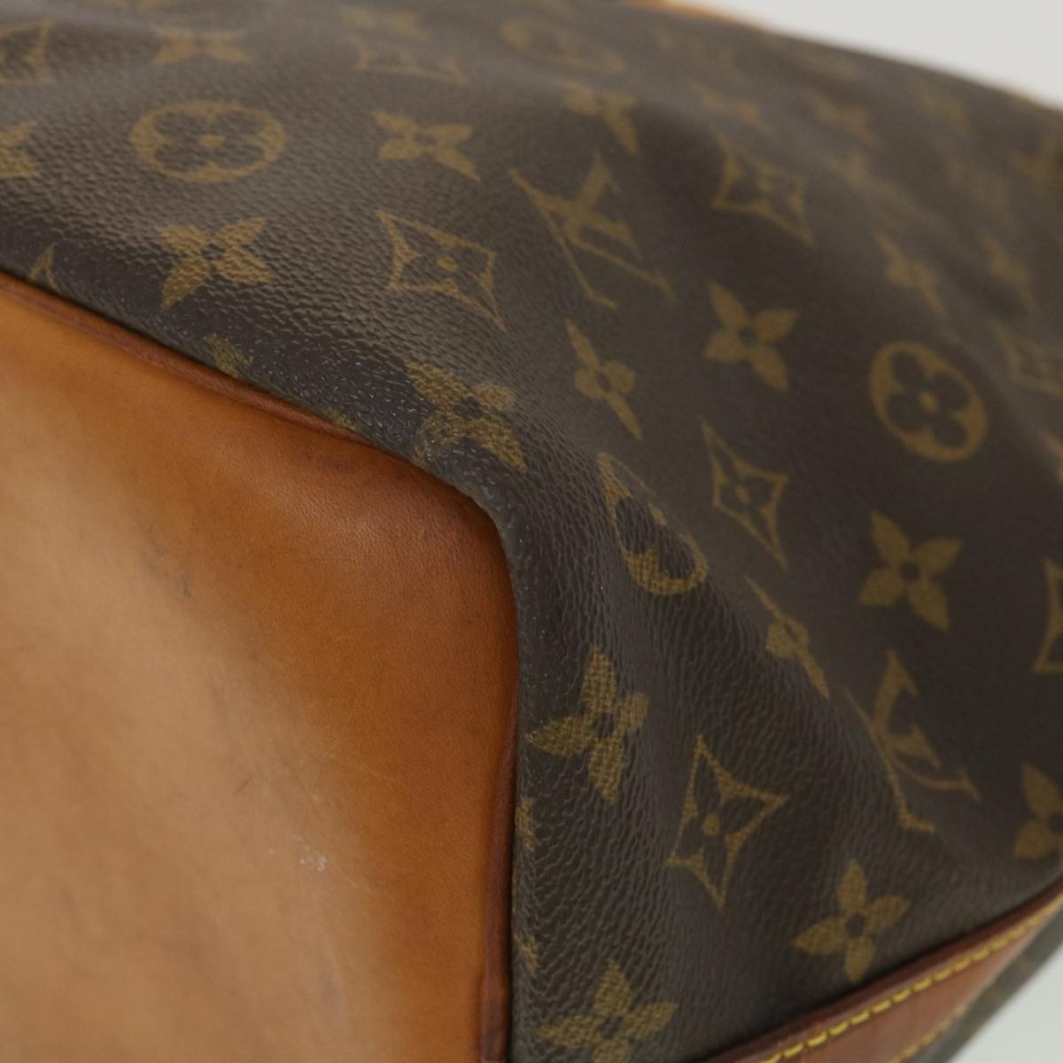 LOUIS VUITTON Monogram Petit Noe Shoulder Bag M42226 LV Auth rd4459