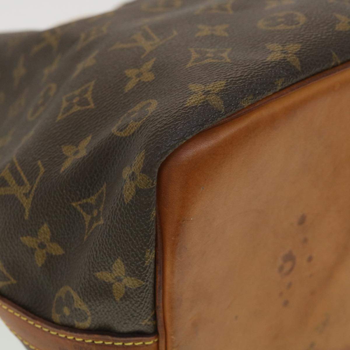 LOUIS VUITTON Monogram Petit Noe Shoulder Bag M42226 LV Auth rd4459