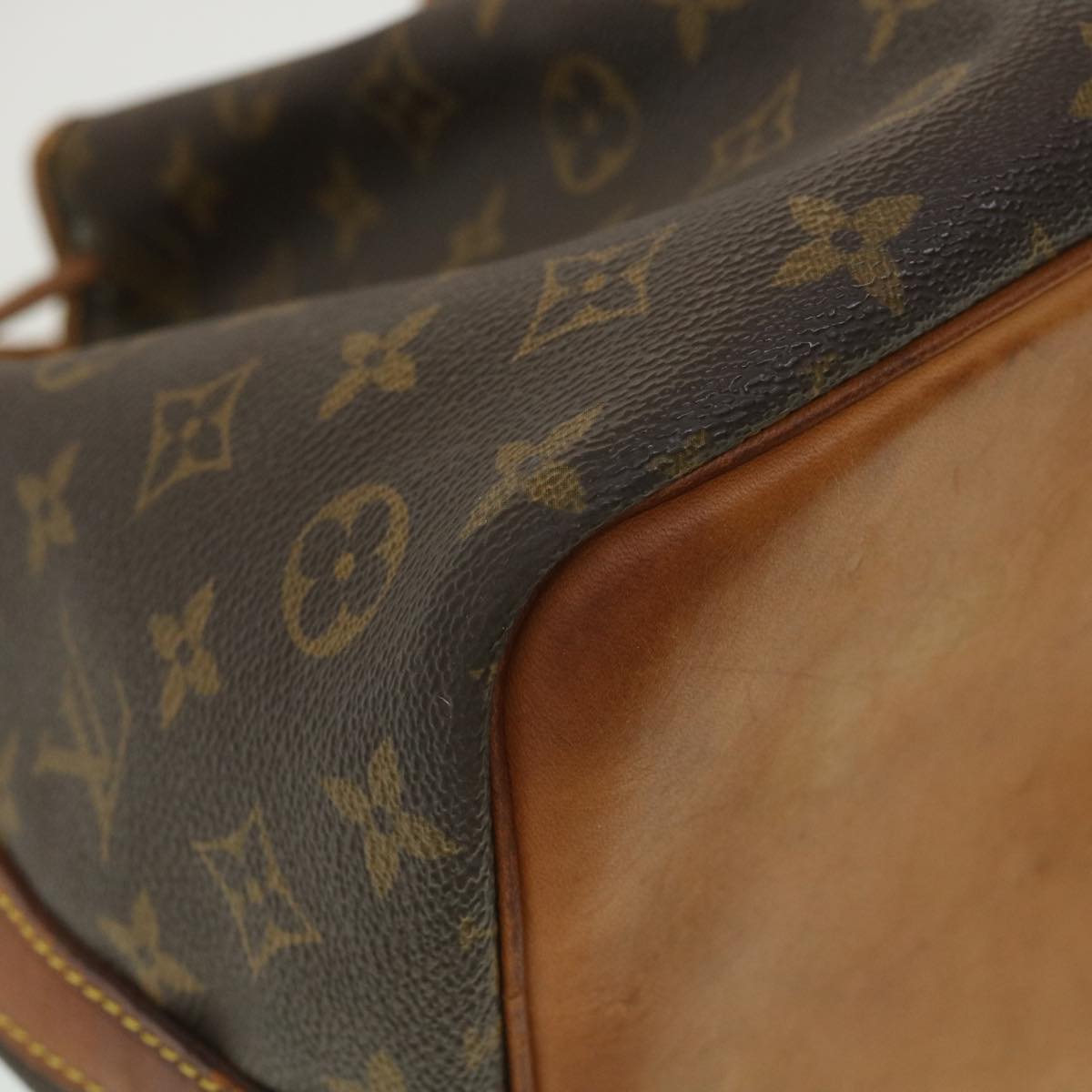 LOUIS VUITTON Monogram Petit Noe Shoulder Bag M42226 LV Auth rd4459