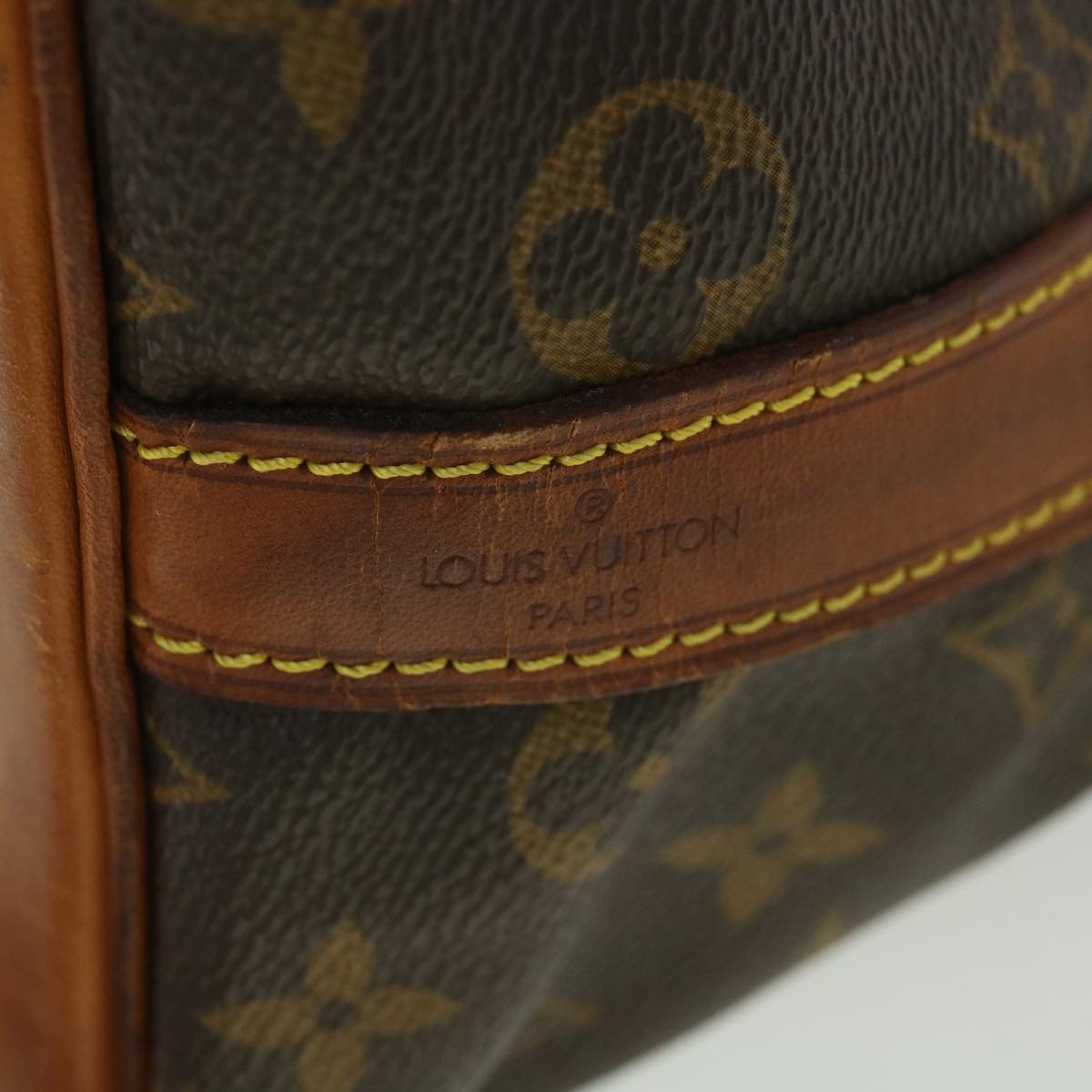 LOUIS VUITTON Monogram Petit Noe Shoulder Bag M42226 LV Auth rd4459