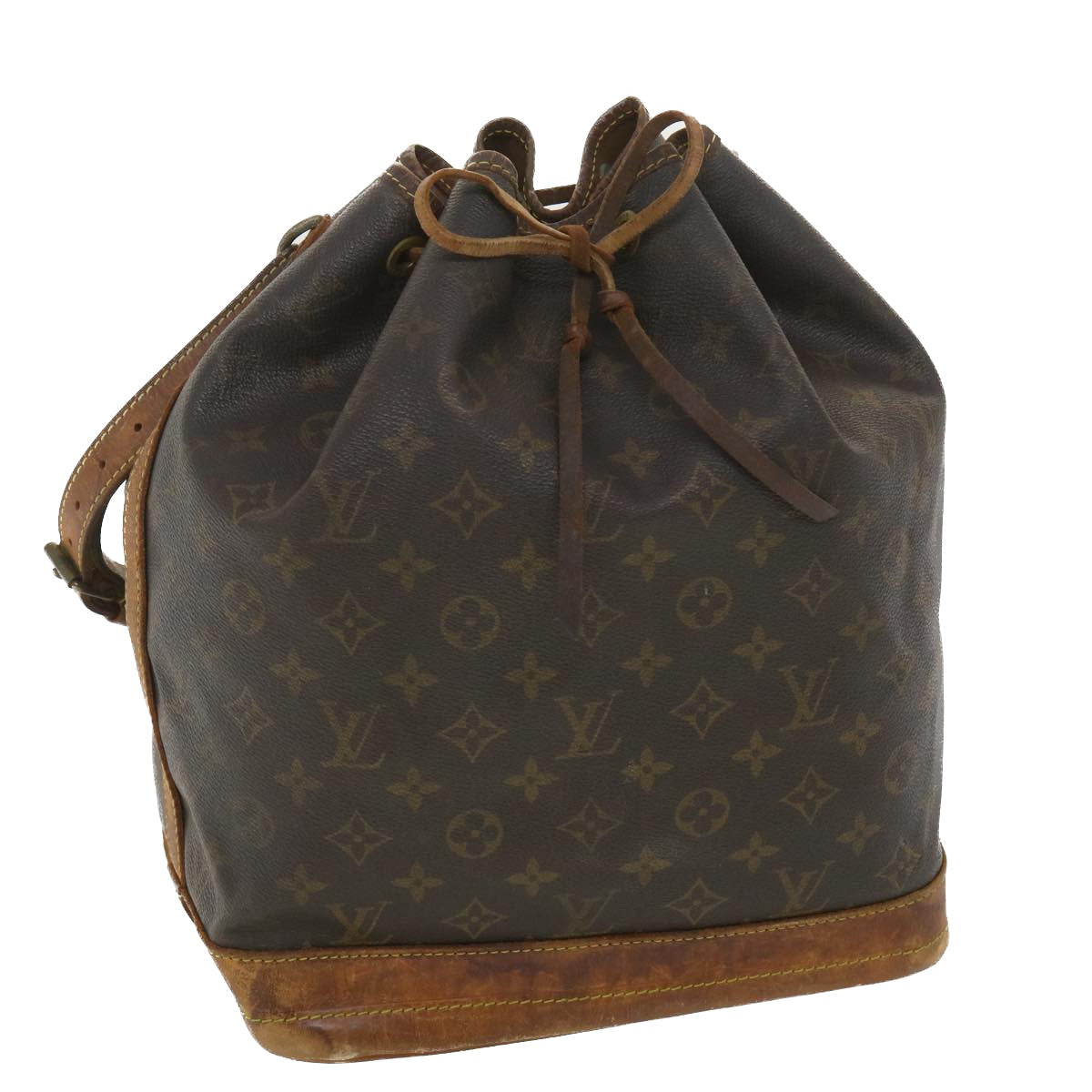 LOUIS VUITTON Monogram Noe Shoulder Bag M42224 LV Auth rd4475