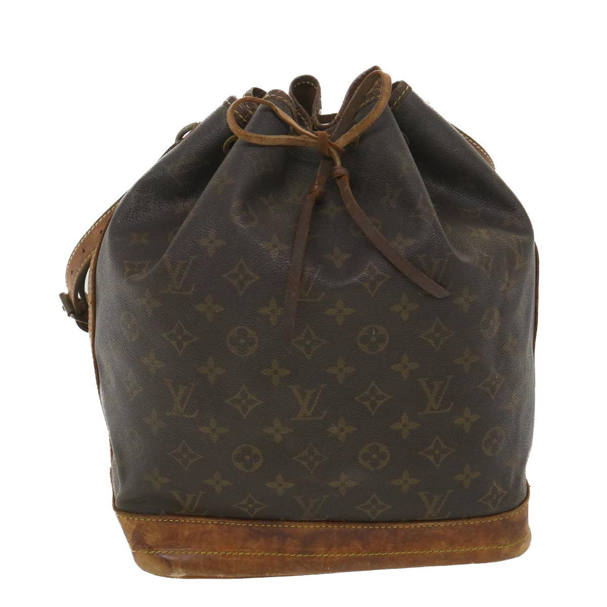 LOUIS VUITTON Monogram Noe Shoulder Bag M42224 LV Auth rd4475