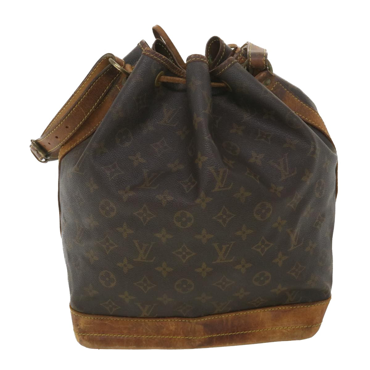 LOUIS VUITTON Monogram Noe Shoulder Bag M42224 LV Auth rd4475