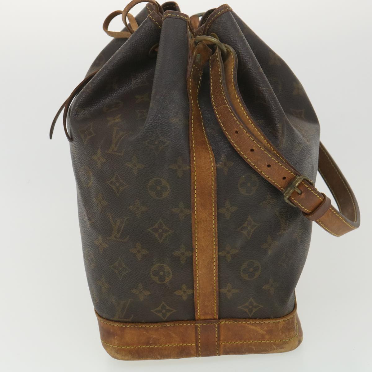 LOUIS VUITTON Monogram Noe Shoulder Bag M42224 LV Auth rd4475