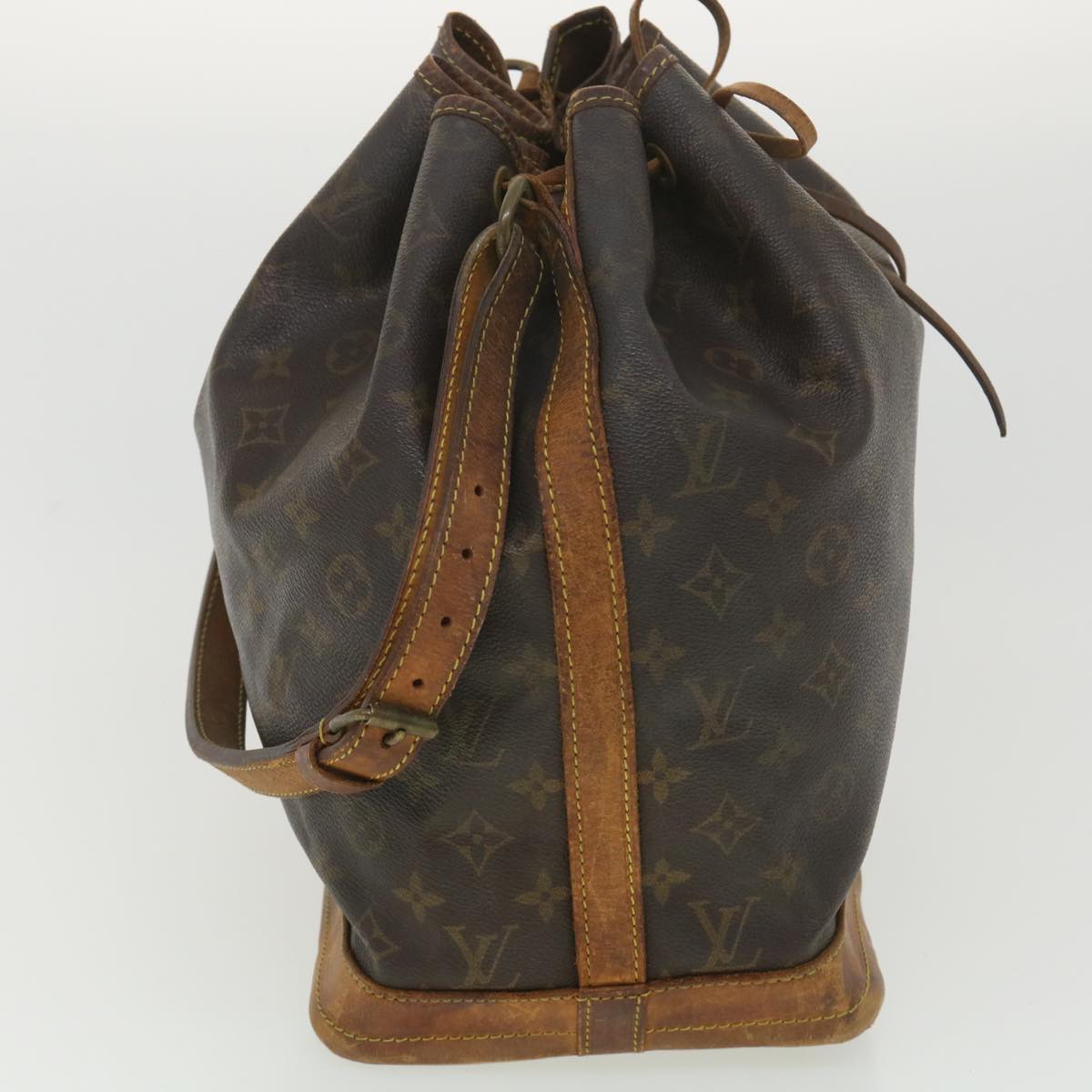 LOUIS VUITTON Monogram Noe Shoulder Bag M42224 LV Auth rd4475