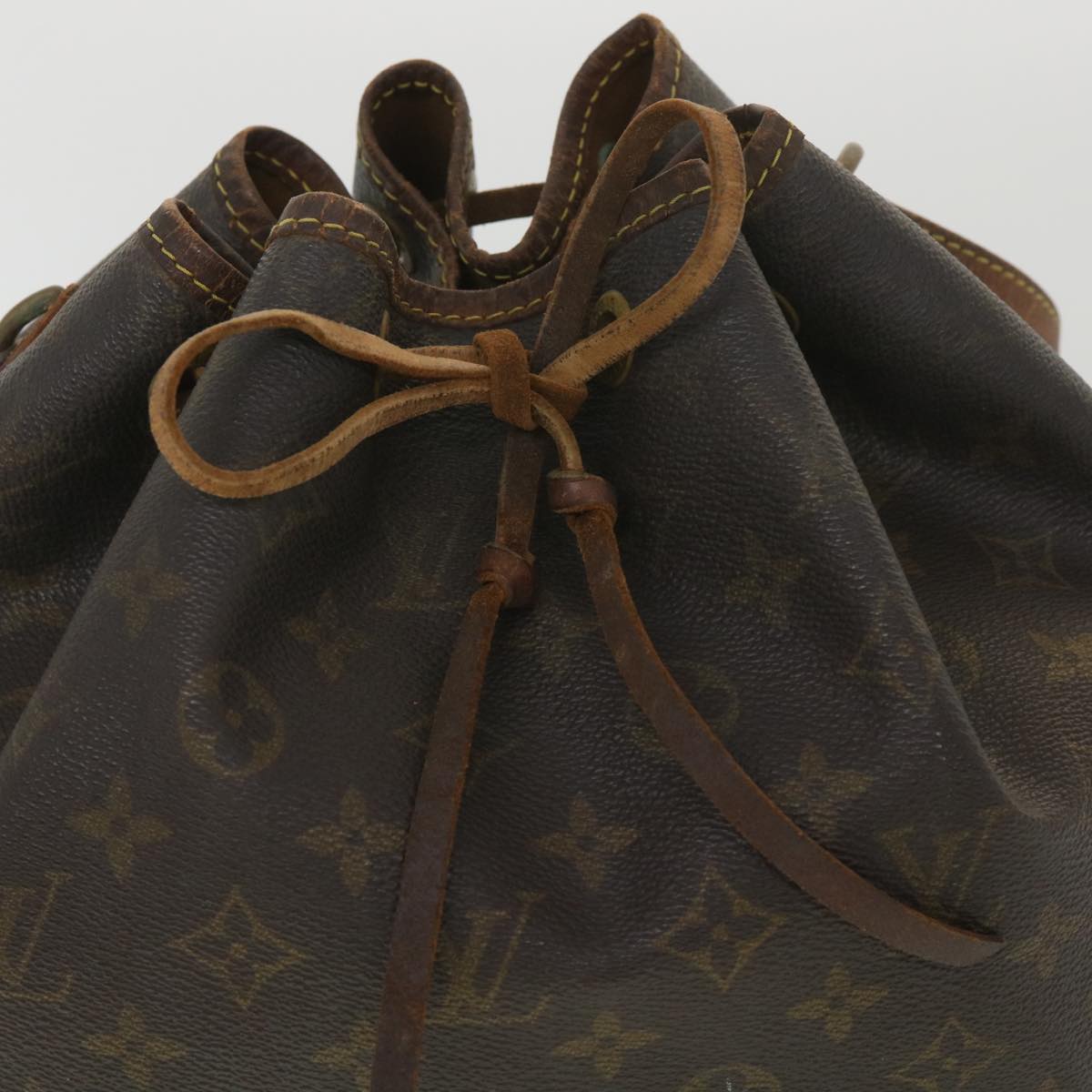 LOUIS VUITTON Monogram Noe Shoulder Bag M42224 LV Auth rd4475