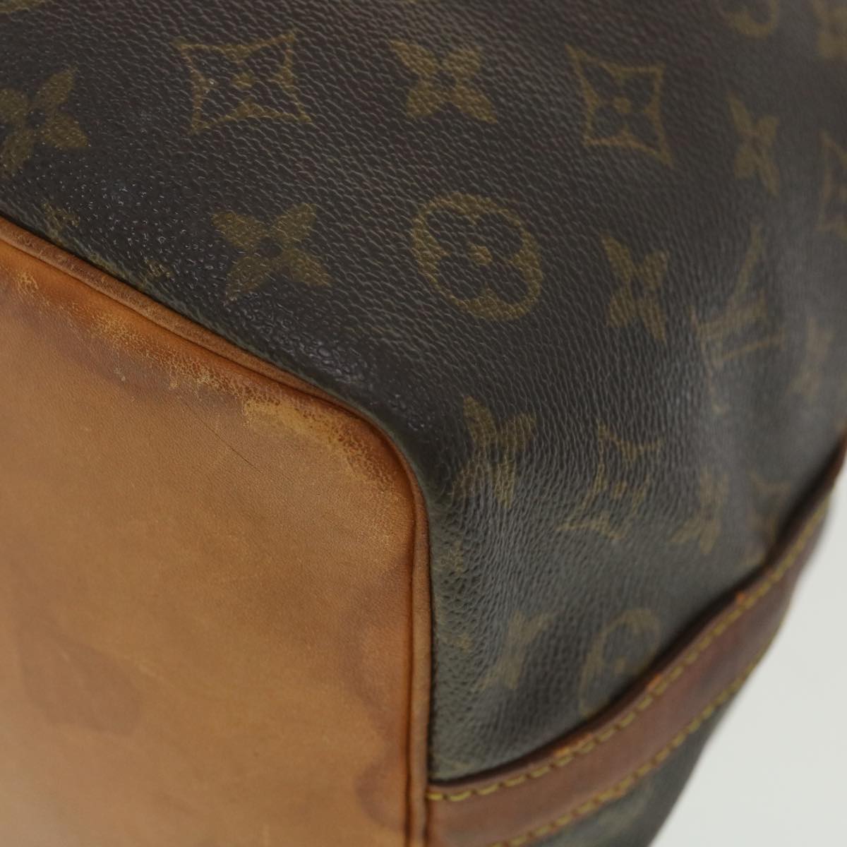 LOUIS VUITTON Monogram Petit Noe Shoulder Bag M42226 LV Auth rd4479