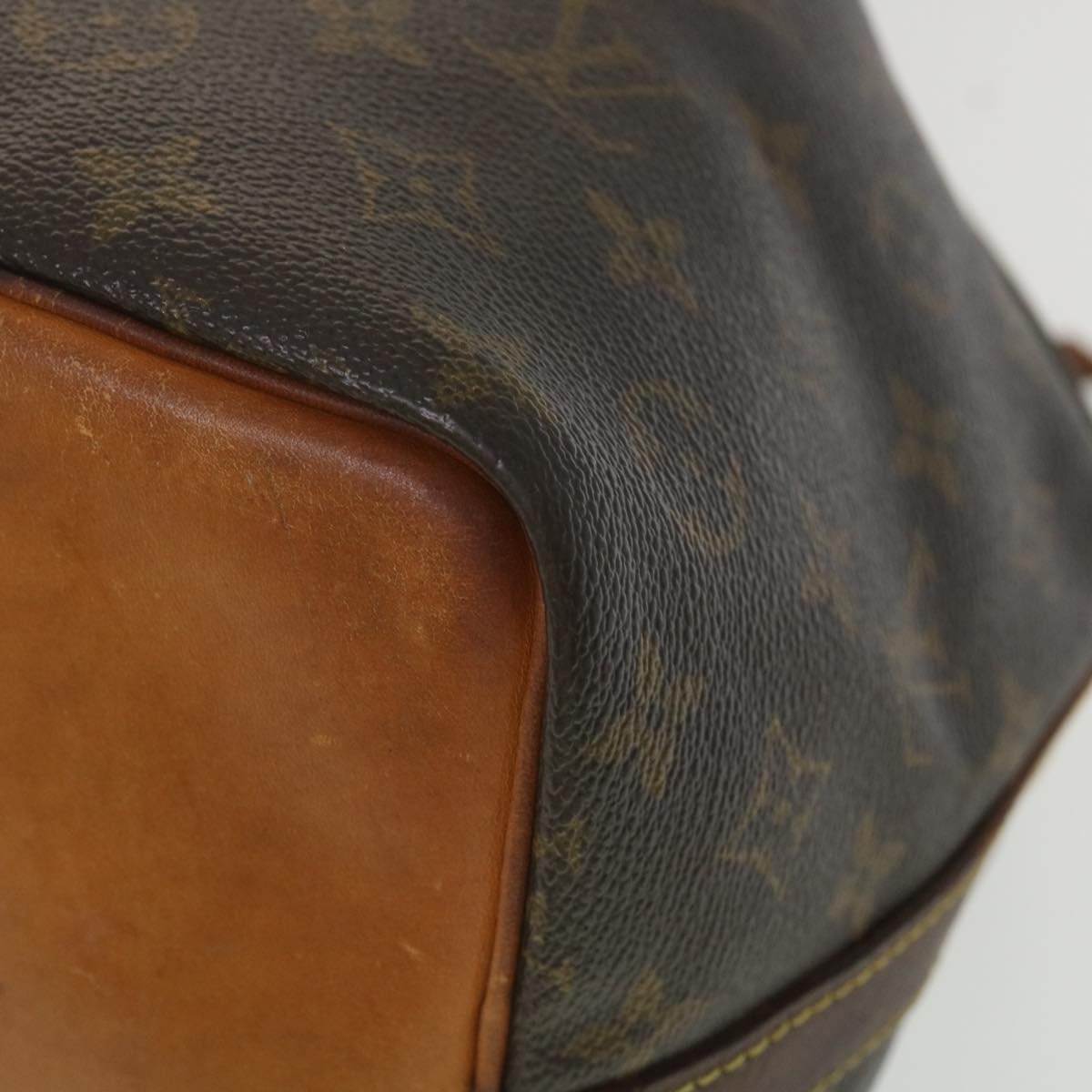 LOUIS VUITTON Monogram Petit Noe Shoulder Bag M42226 LV Auth rd4479