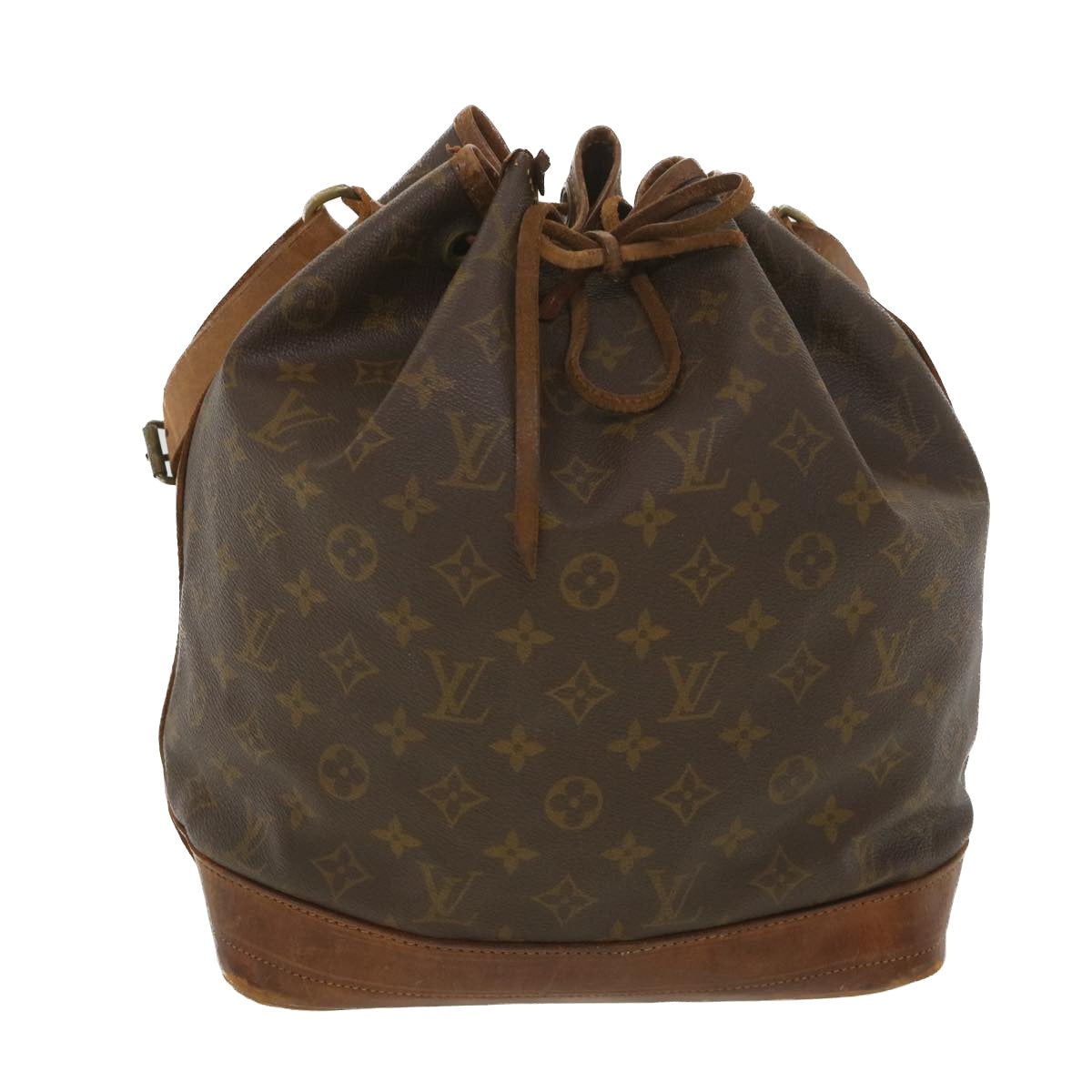 LOUIS VUITTON Monogram Noe Shoulder Bag Vintage M42224 LV Auth rd4483