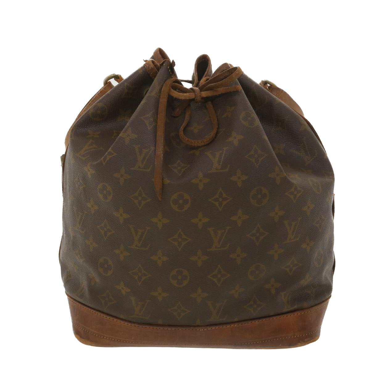 LOUIS VUITTON Monogram Noe Shoulder Bag Vintage M42224 LV Auth rd4483