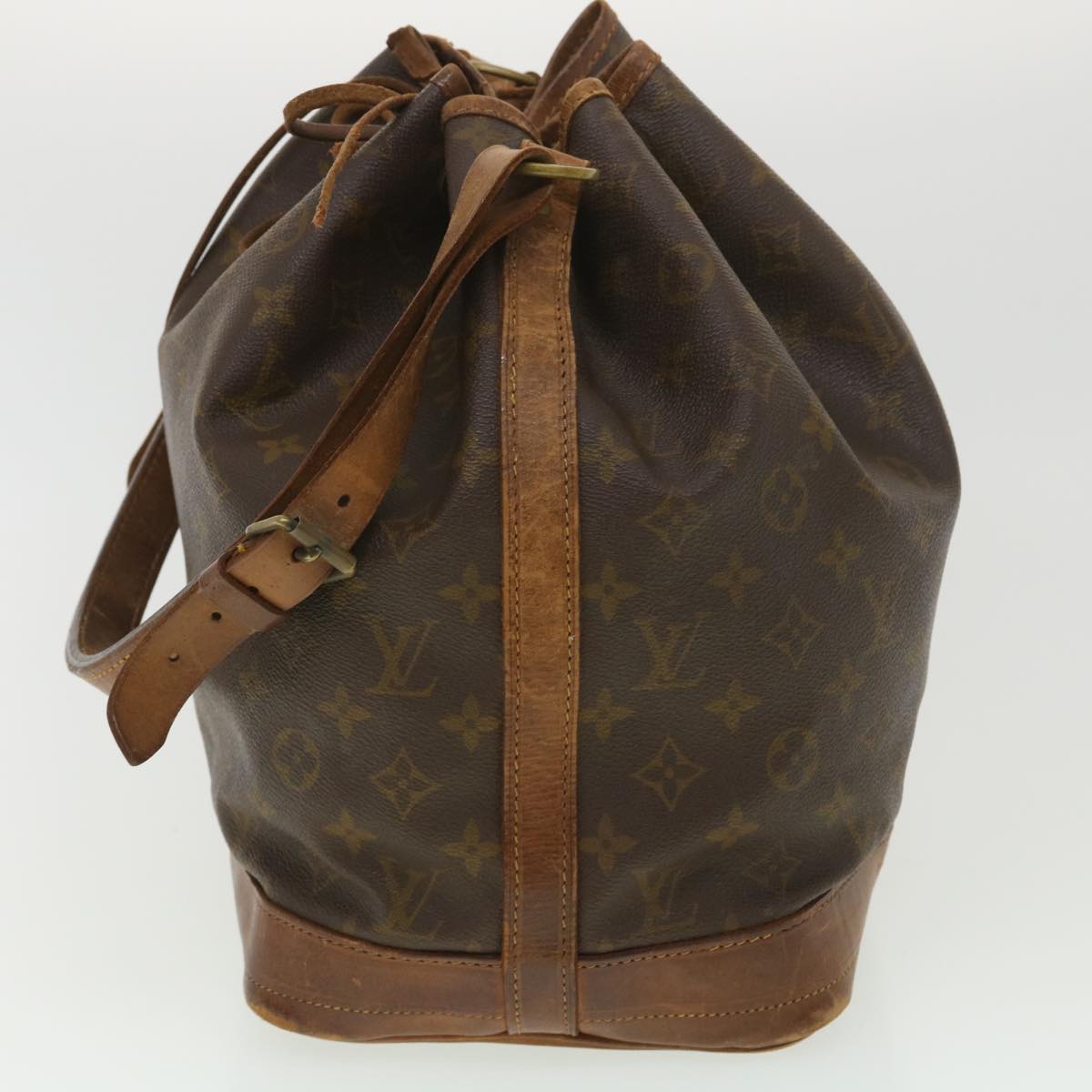 LOUIS VUITTON Monogram Noe Shoulder Bag Vintage M42224 LV Auth rd4483