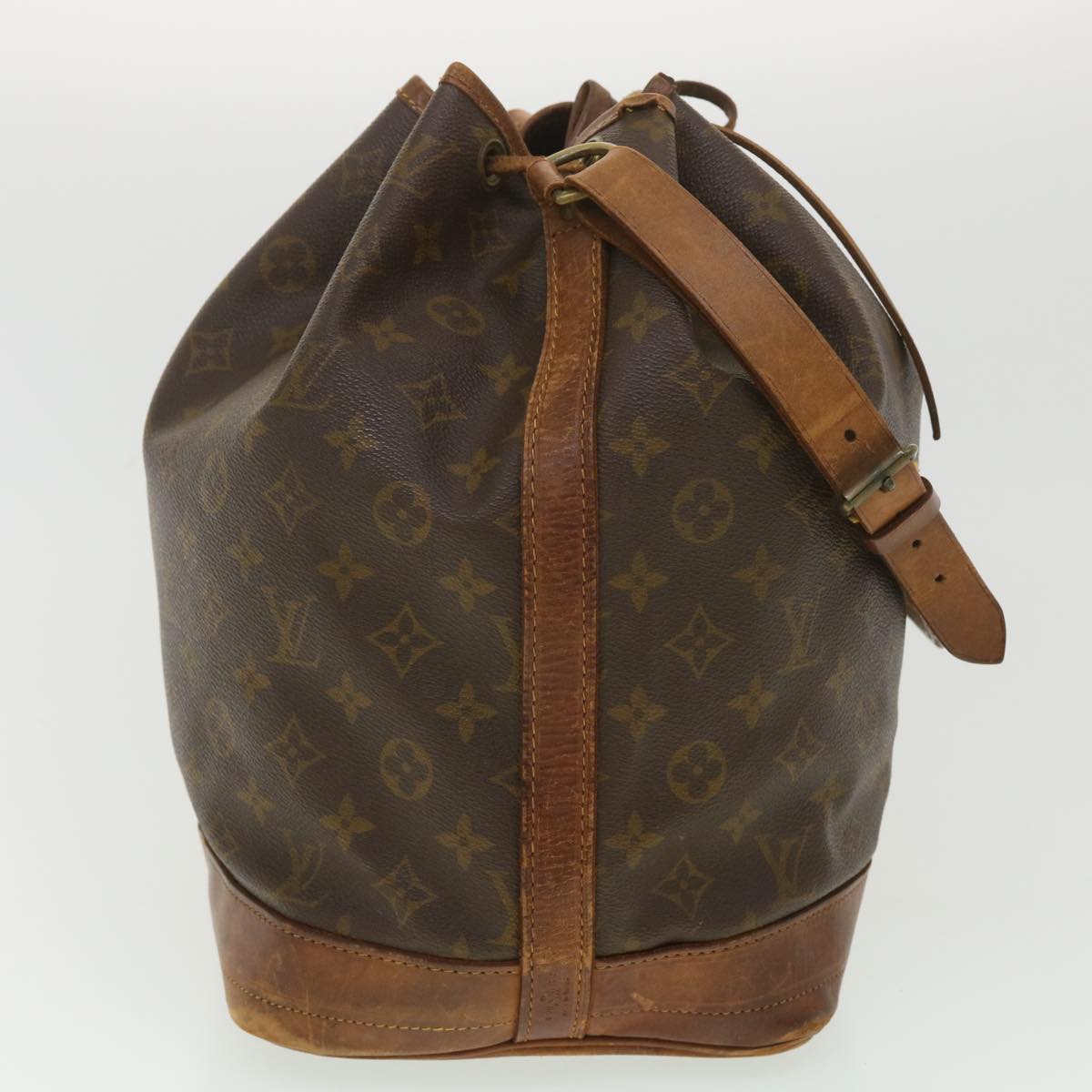 LOUIS VUITTON Monogram Noe Shoulder Bag Vintage M42224 LV Auth rd4483