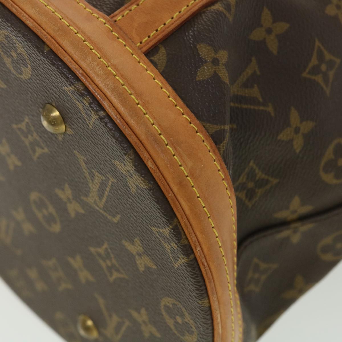 LOUIS VUITTON Monogram Bucket GM Shoulder Bag Vintage M42236 LV Auth rd4486