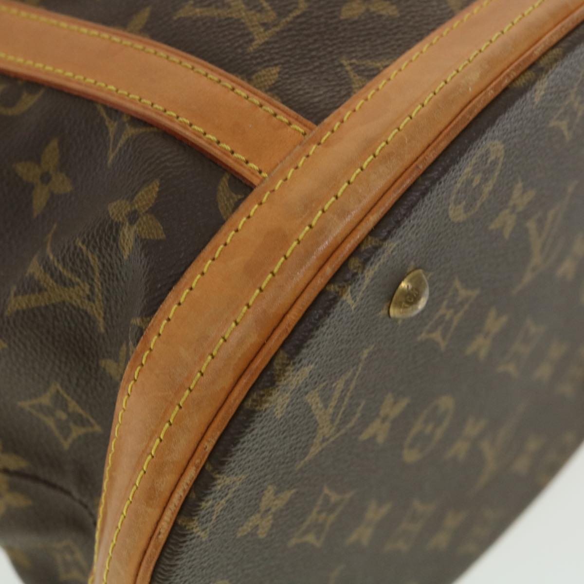 LOUIS VUITTON Monogram Bucket GM Shoulder Bag Vintage M42236 LV Auth rd4486