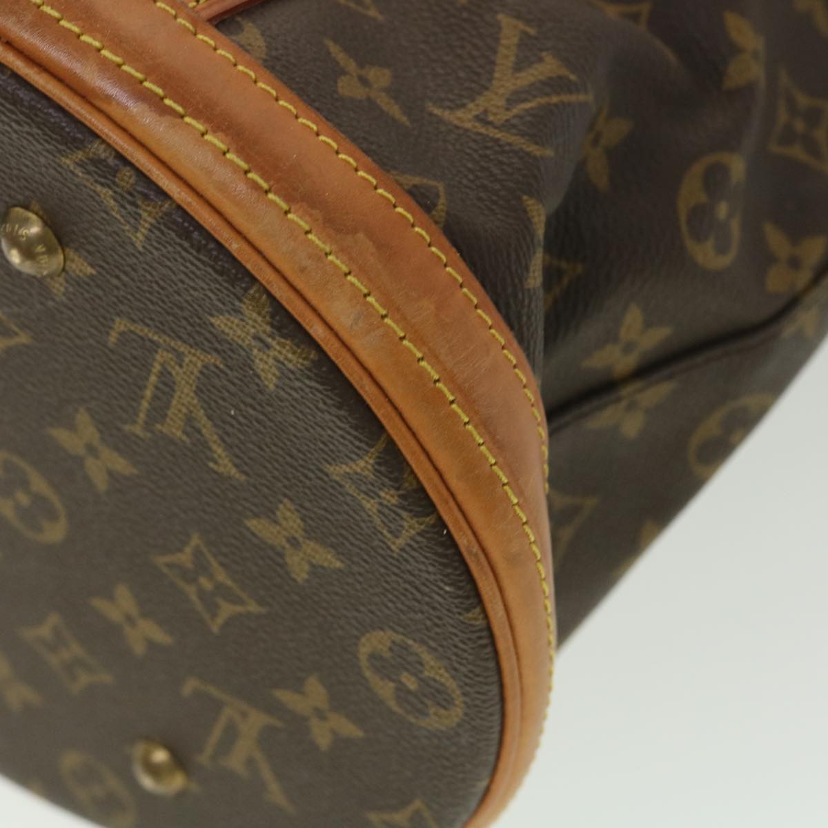 LOUIS VUITTON Monogram Bucket GM Shoulder Bag Vintage M42236 LV Auth rd4486