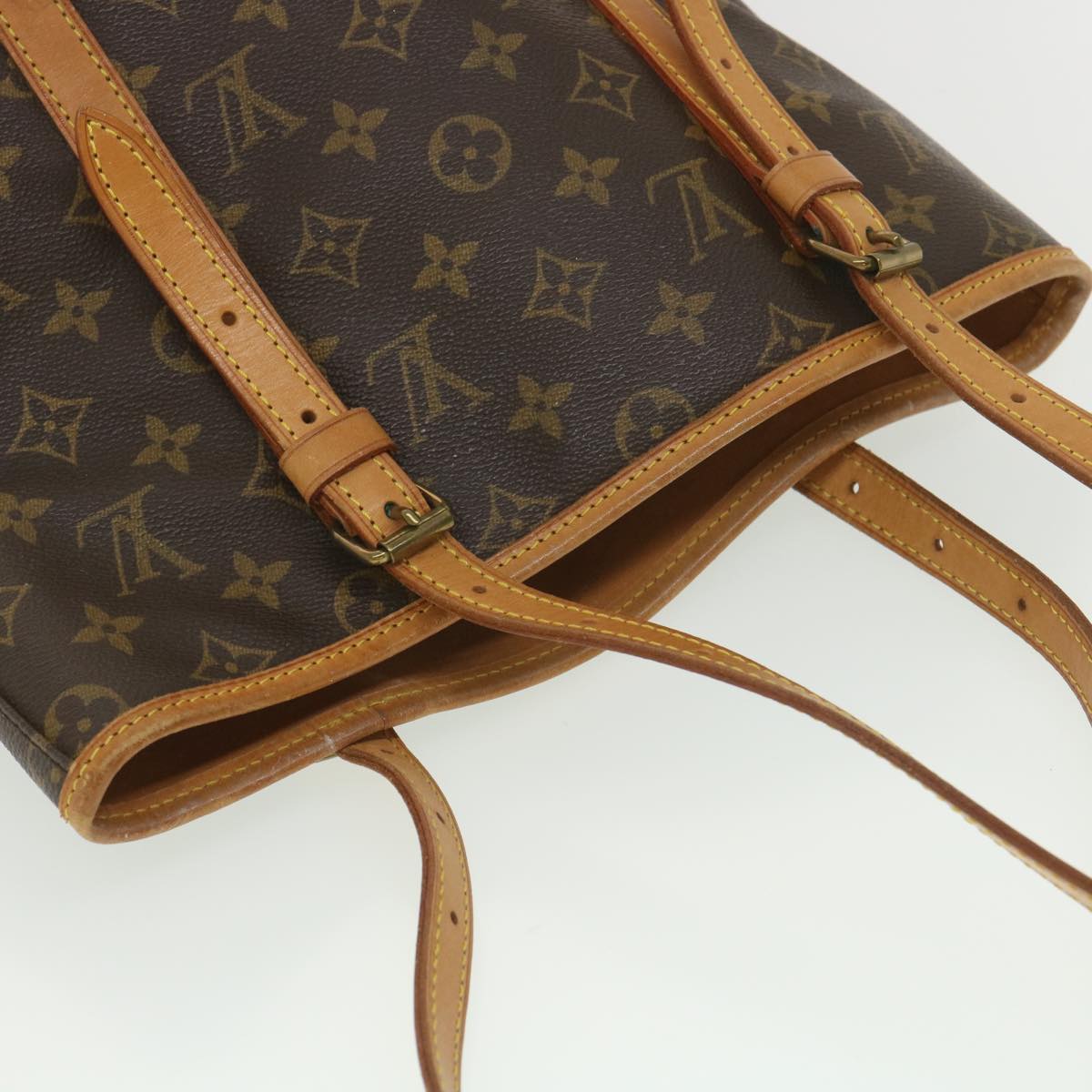 LOUIS VUITTON Monogram Bucket GM Shoulder Bag Vintage M42236 LV Auth rd4486