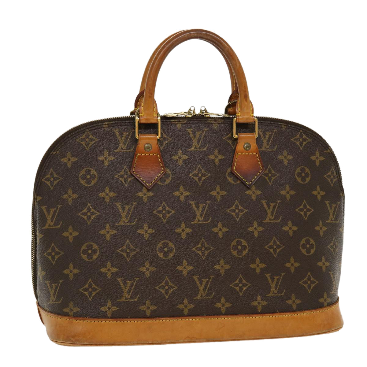 LOUIS VUITTON Monogram Alma Hand Bag M51130 LV Auth rd4489